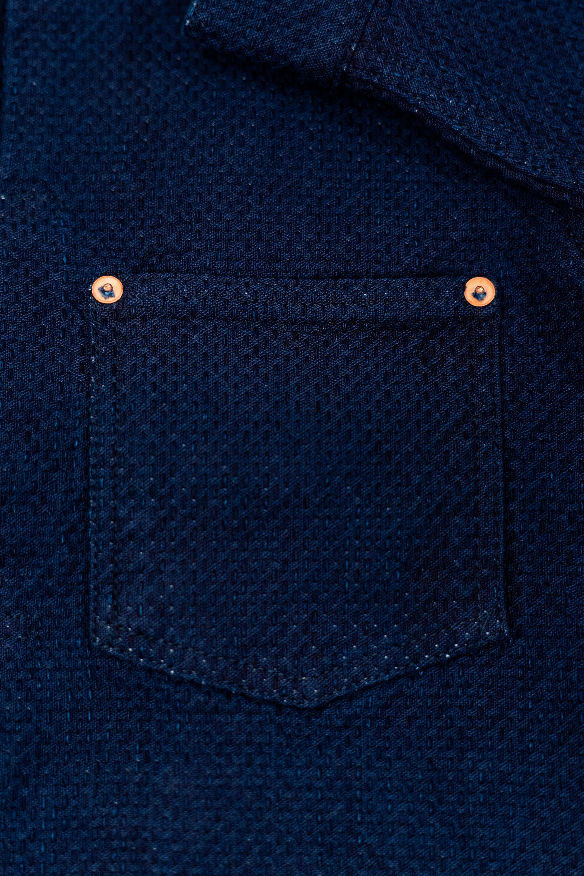 Omoto Denim 3121 Type 1 Jacket - 15oz Ori-zashi Sashiko (One-Washed)