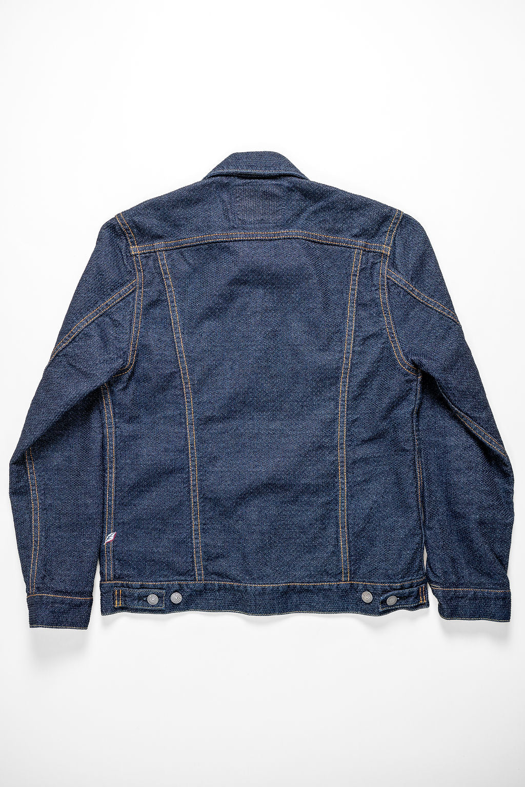 Pure Blue Japan 6118-ID Sashiko Type-III Jacket - Indigo x Indigo Sashiko