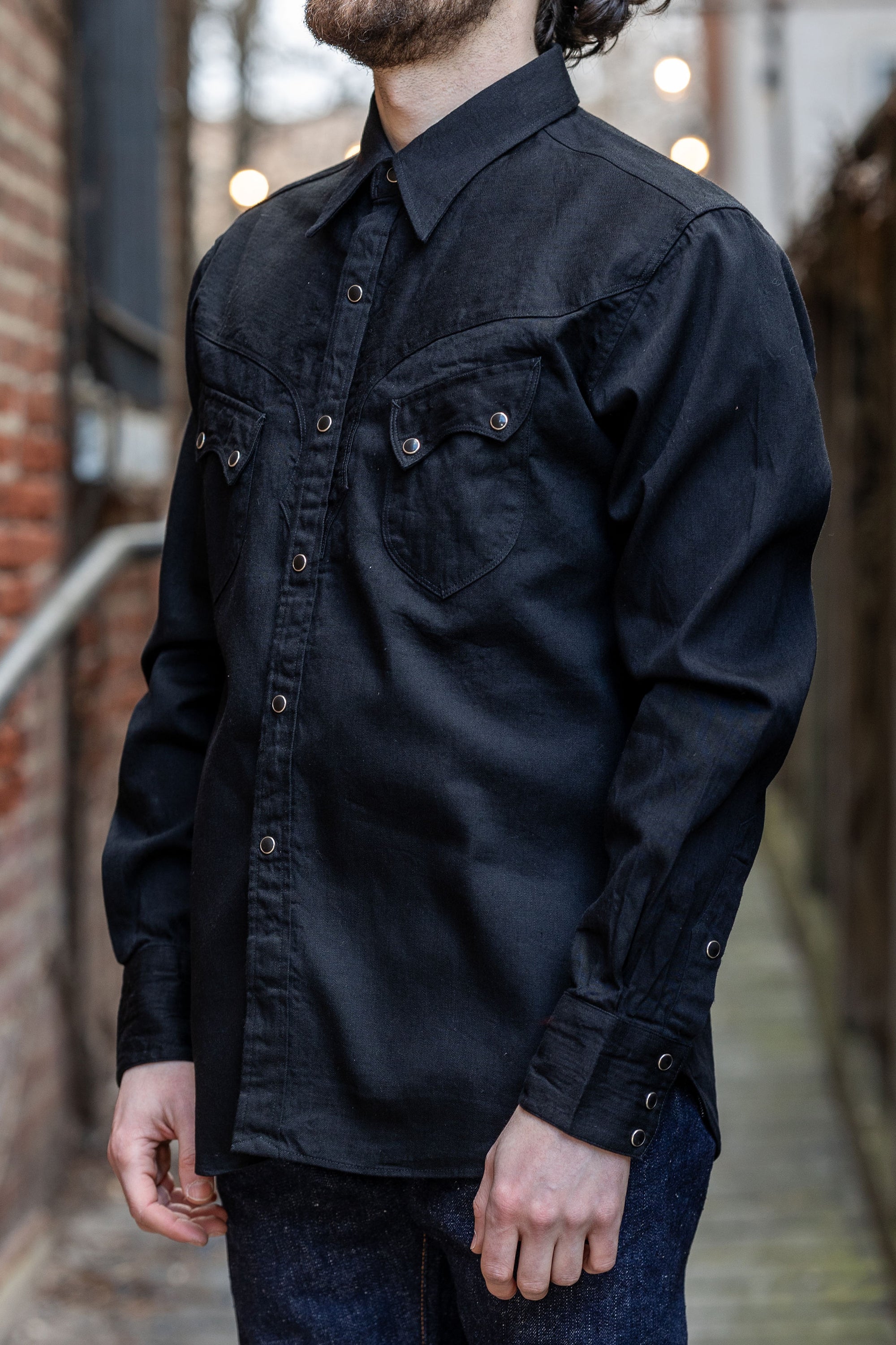 Stevenson Overall Co. Cody Shirt - Black Stevenson Overall Co. Cody Shirt - Black