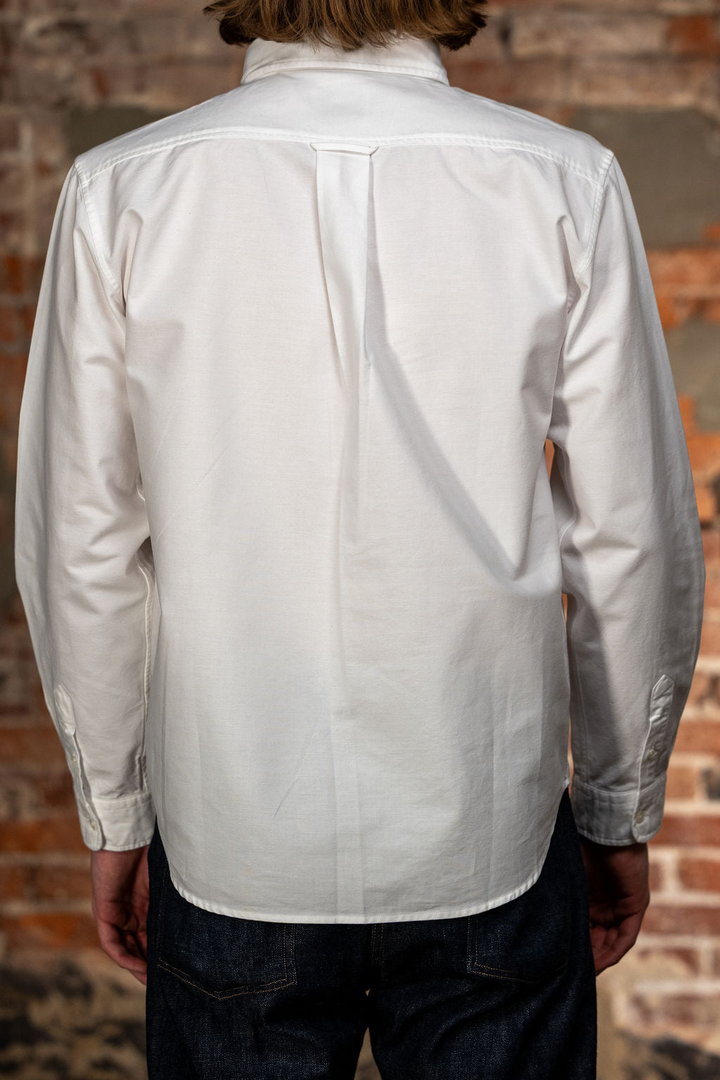 Knickerbocker "Beefy" Cotton Oxford - White