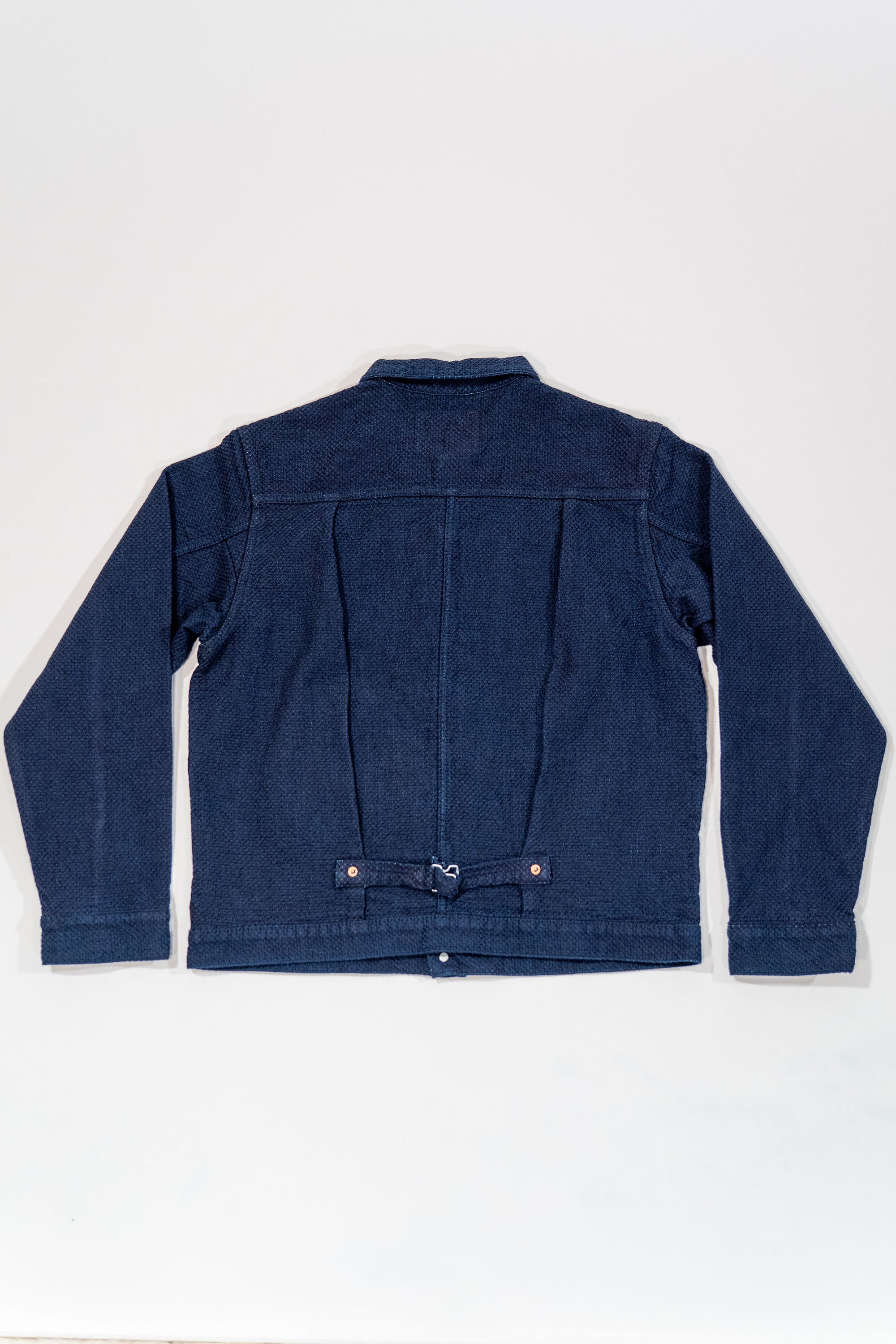 Omoto Denim 3121 Type 1 Jacket - 15oz Ori-zashi Sashiko (One-Washed)