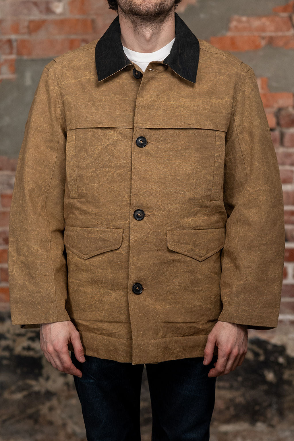 Indi + Ash Braulio Barn Coat - Coyote Stone Enzyme Canvas