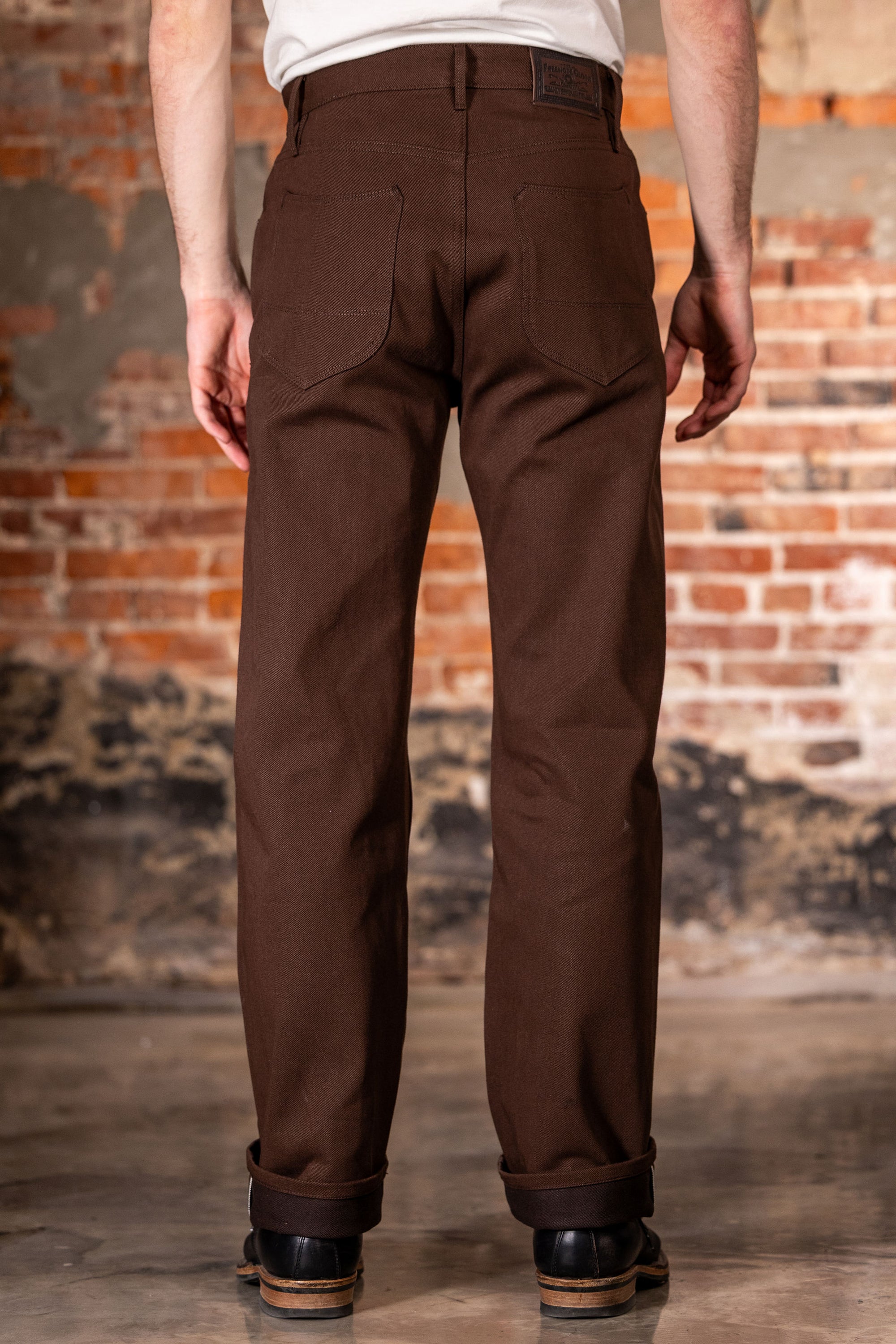 Freenote Cloth Modesto - 15oz Dark Brown Denim