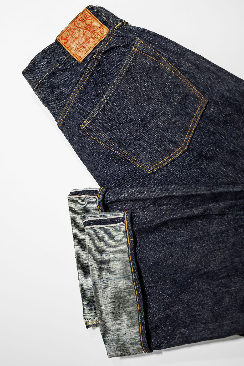 Sugar Cane 2025 Wide Leg Waist Overalls - 13oz Standard Denim