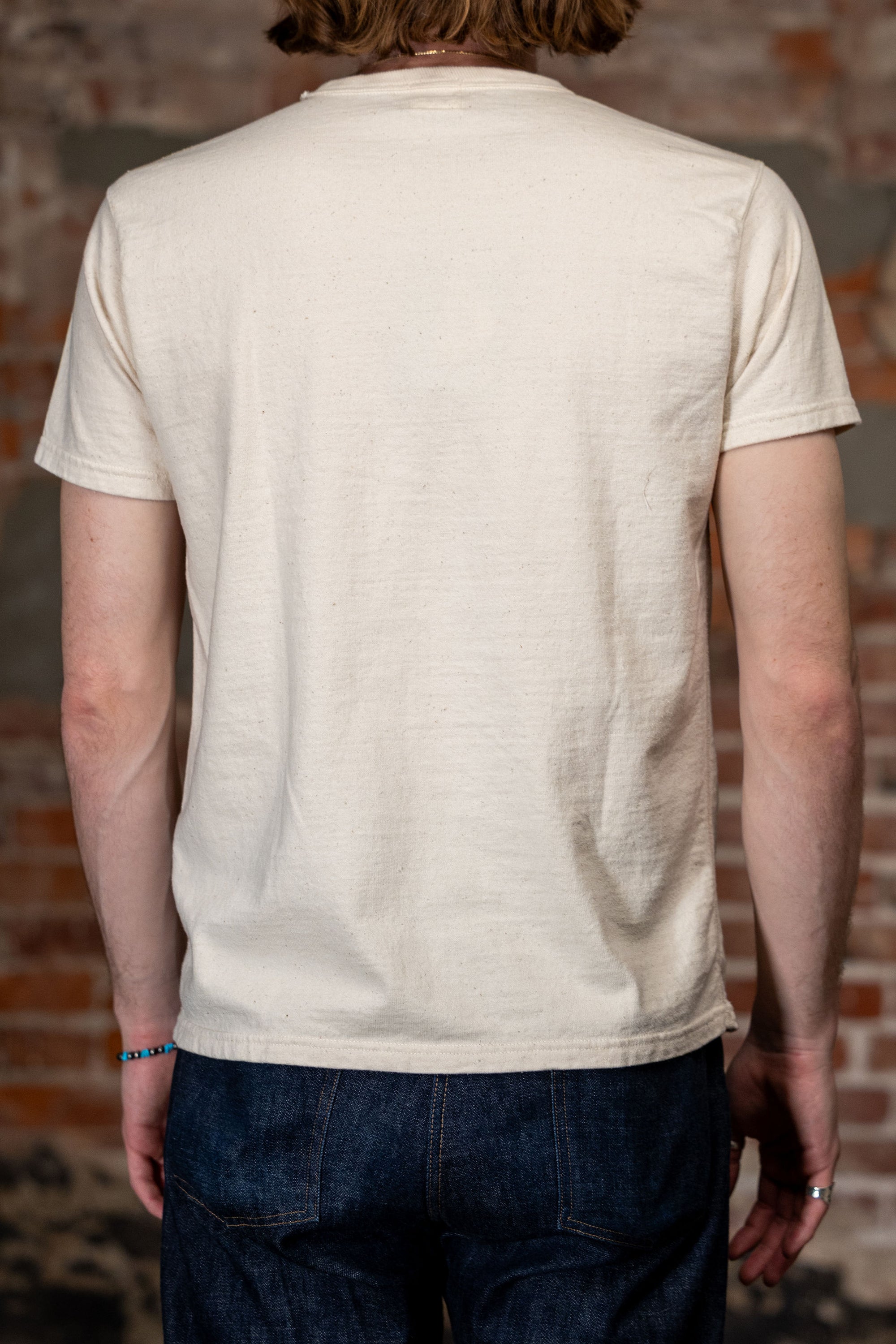 Samurai SJST-SC01 Japanese Cotton Made Crew - Natural