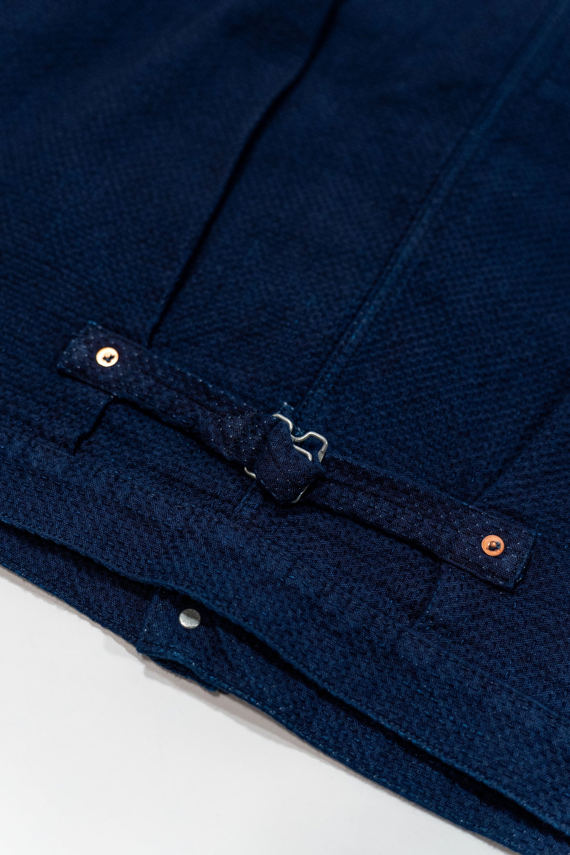 Omoto Denim 3121 Type 1 Jacket - 15oz Ori-zashi Sashiko (One-Washed)