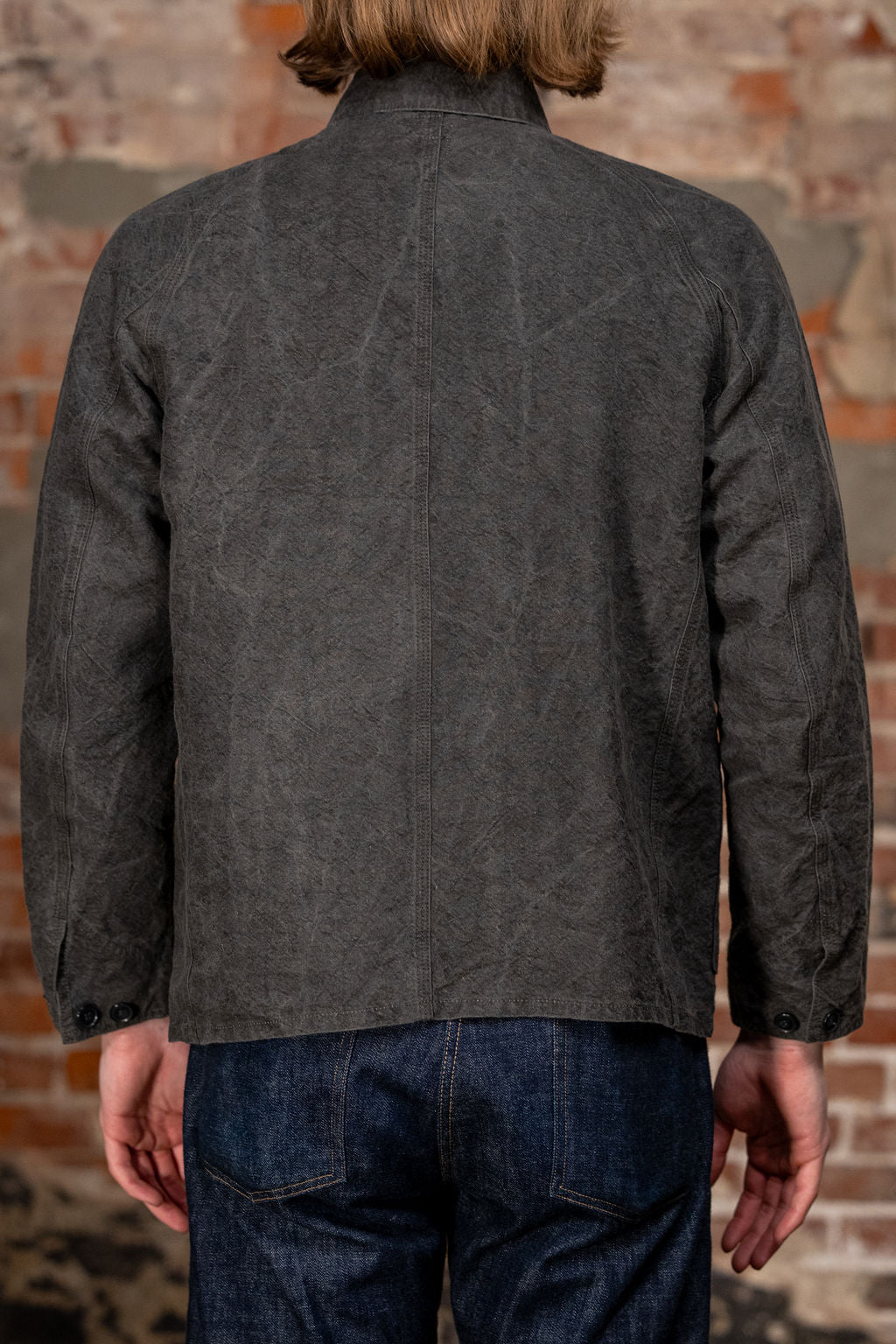 Seuvas "WASHI" Raglan Coverall - Dark Charcoal
