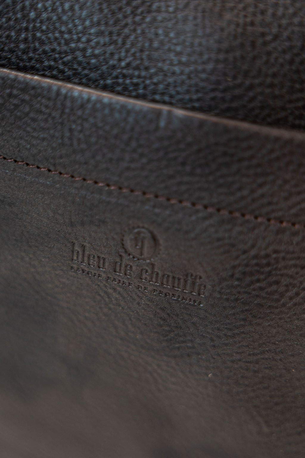 Bleu de Chauffe Hobo Travel Bag - Dark Brown