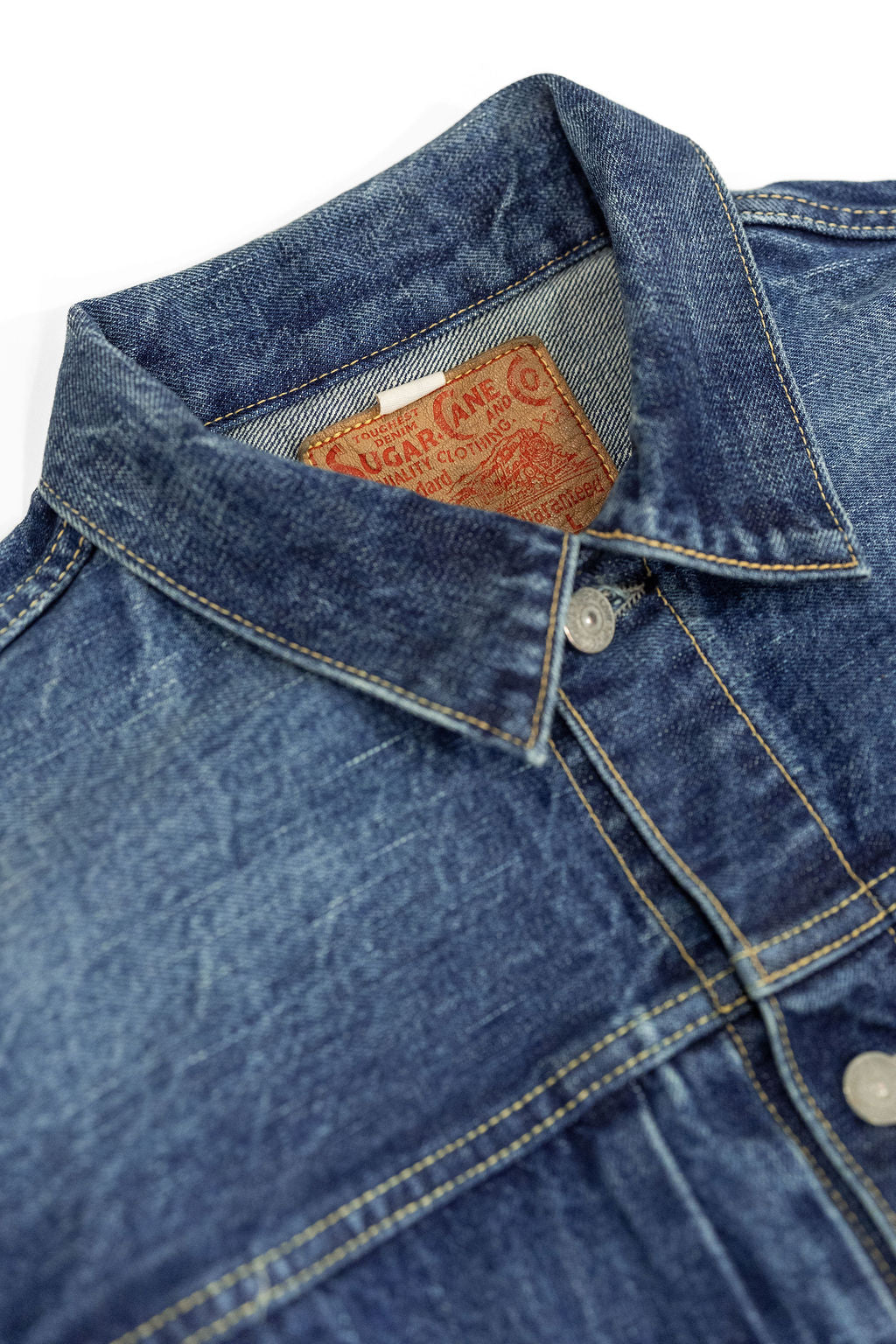 Sugar Cane 14.25oz Type II Denim Jacket 1953 - Aged Model
