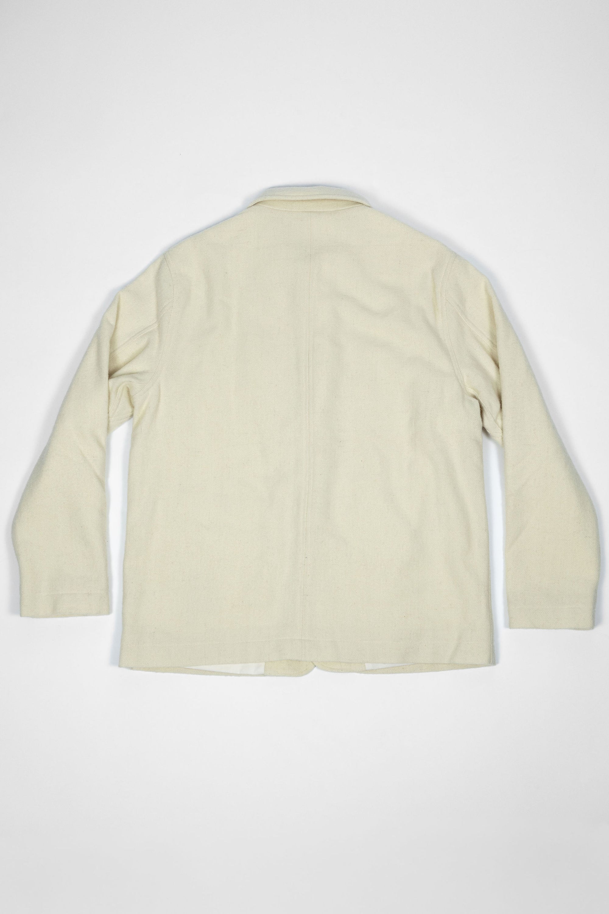 Merz b. Schwanen JKT05WO Burel Wool Jacket Relaxed Fit - Nature