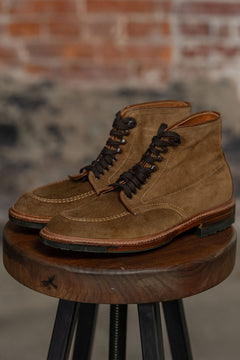 Alden 4011HC Mocc Toe Boot - Snuff Suede - Franklin & Poe