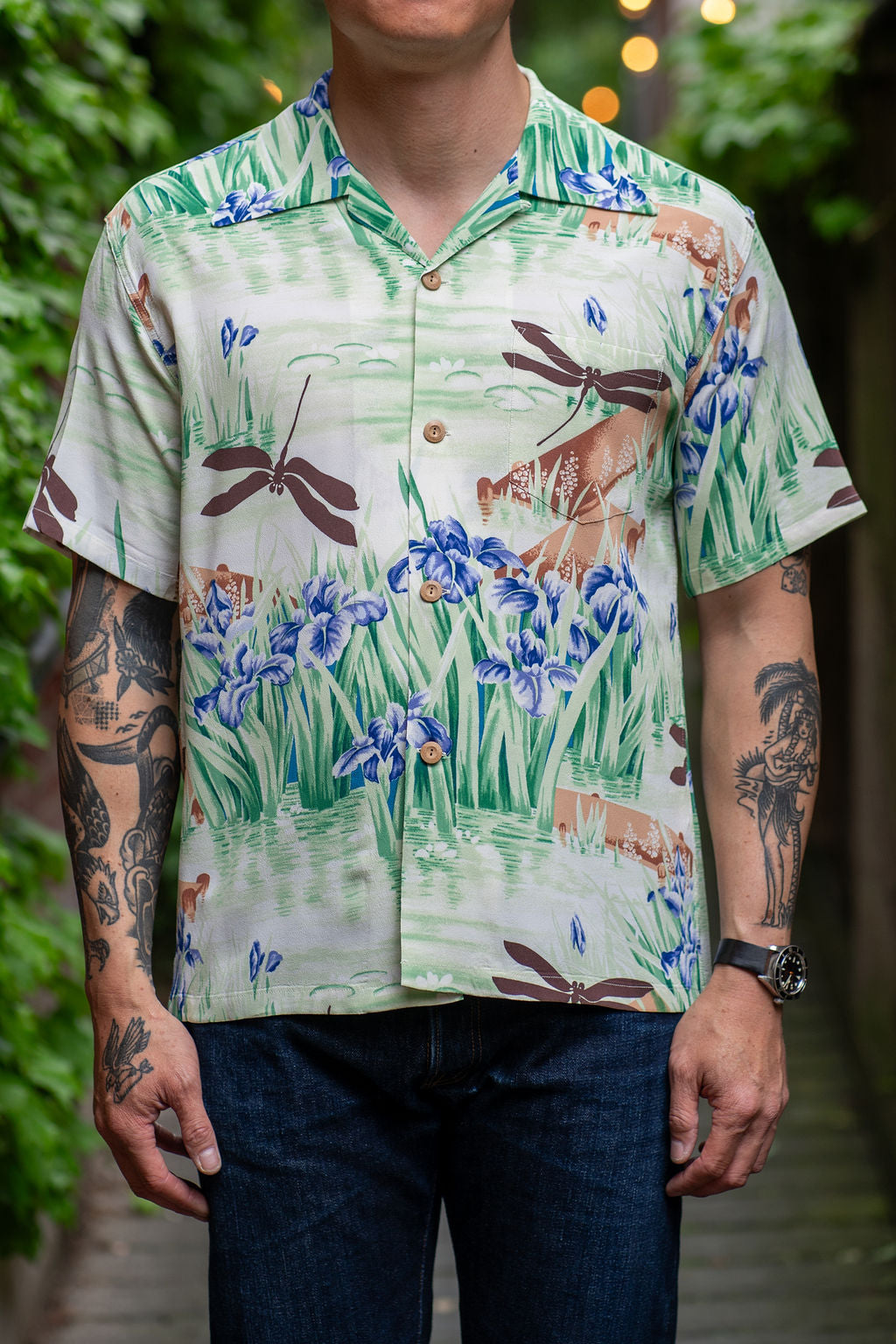 Sun Surf Rayon Hawaiian Shirt 
