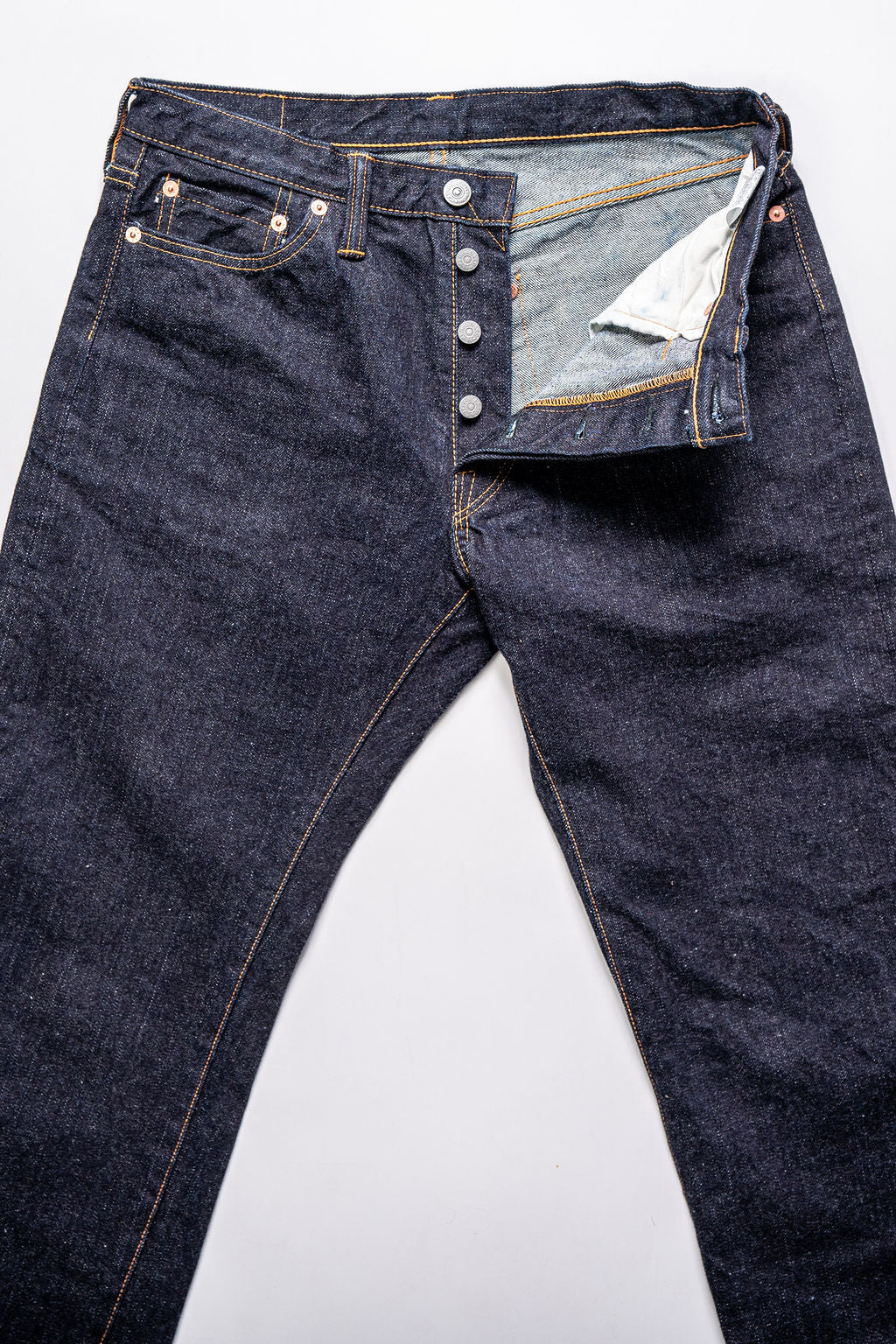 The Flat Head FN-3009 Slim Straight - 14.5oz Selvedge Denim (One Washed)