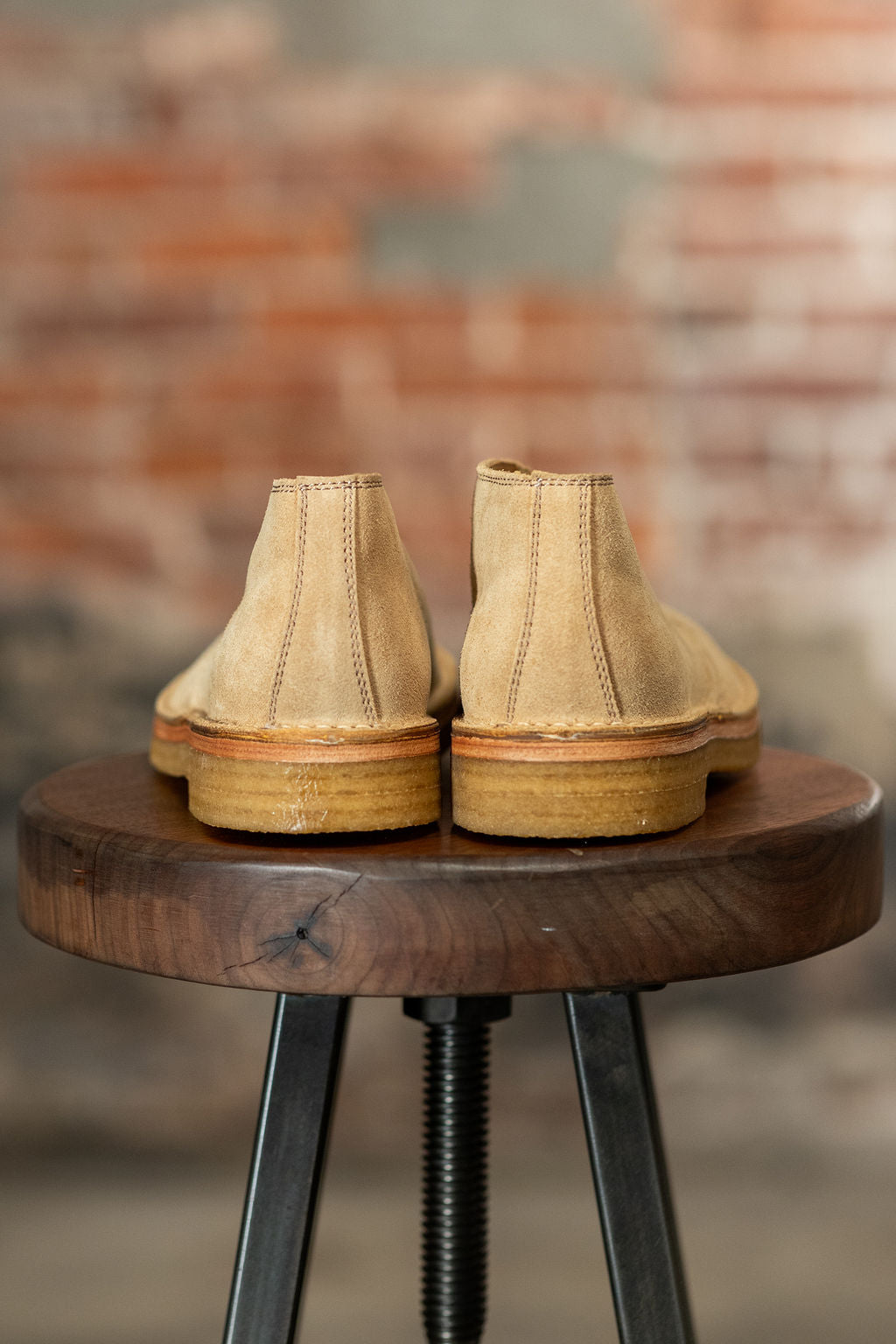 John Lofgren Military Desert Boots - Japanese Suede Sand