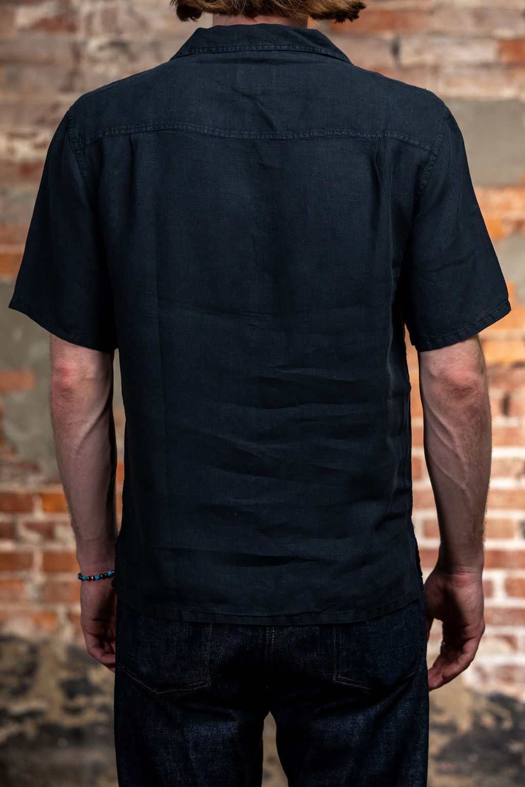 Knickerbocker Marina Linen Shirt - Black