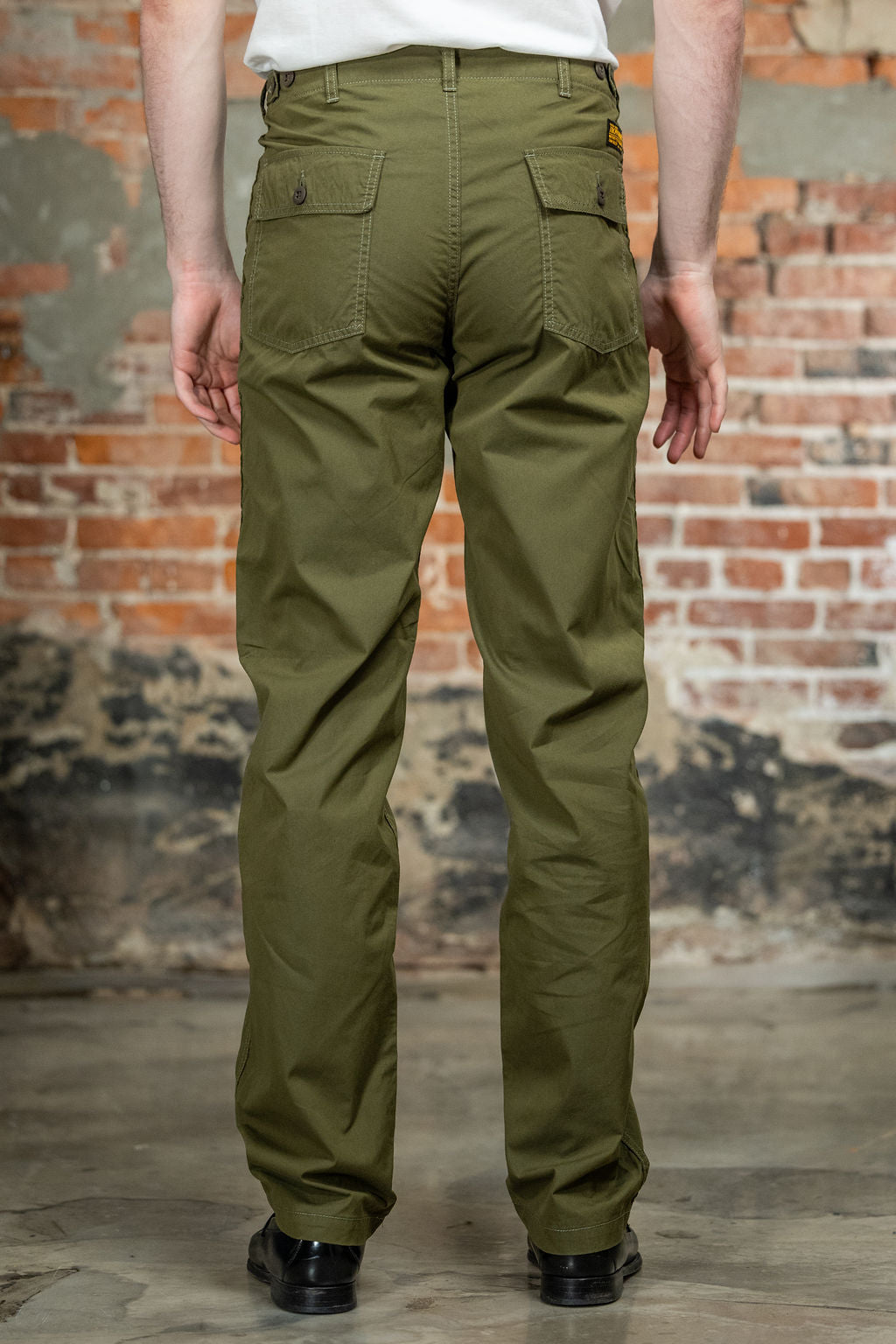 Iron Heart IH-745-ODG 4oz Cotton/Nylon Baker Pants - Olive Drab Green