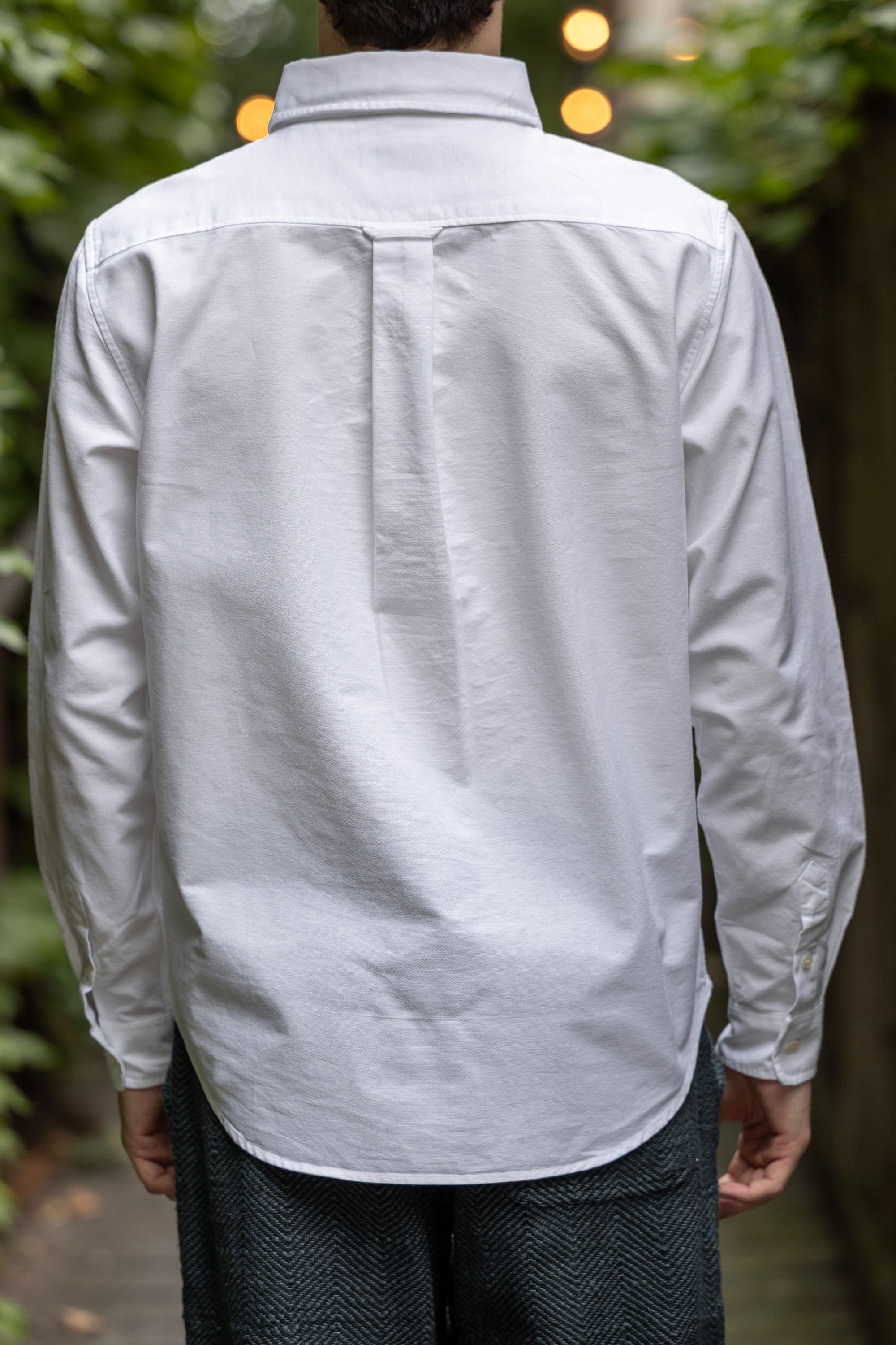 Knickerbocker "Beefy" Cotton Oxford - White
