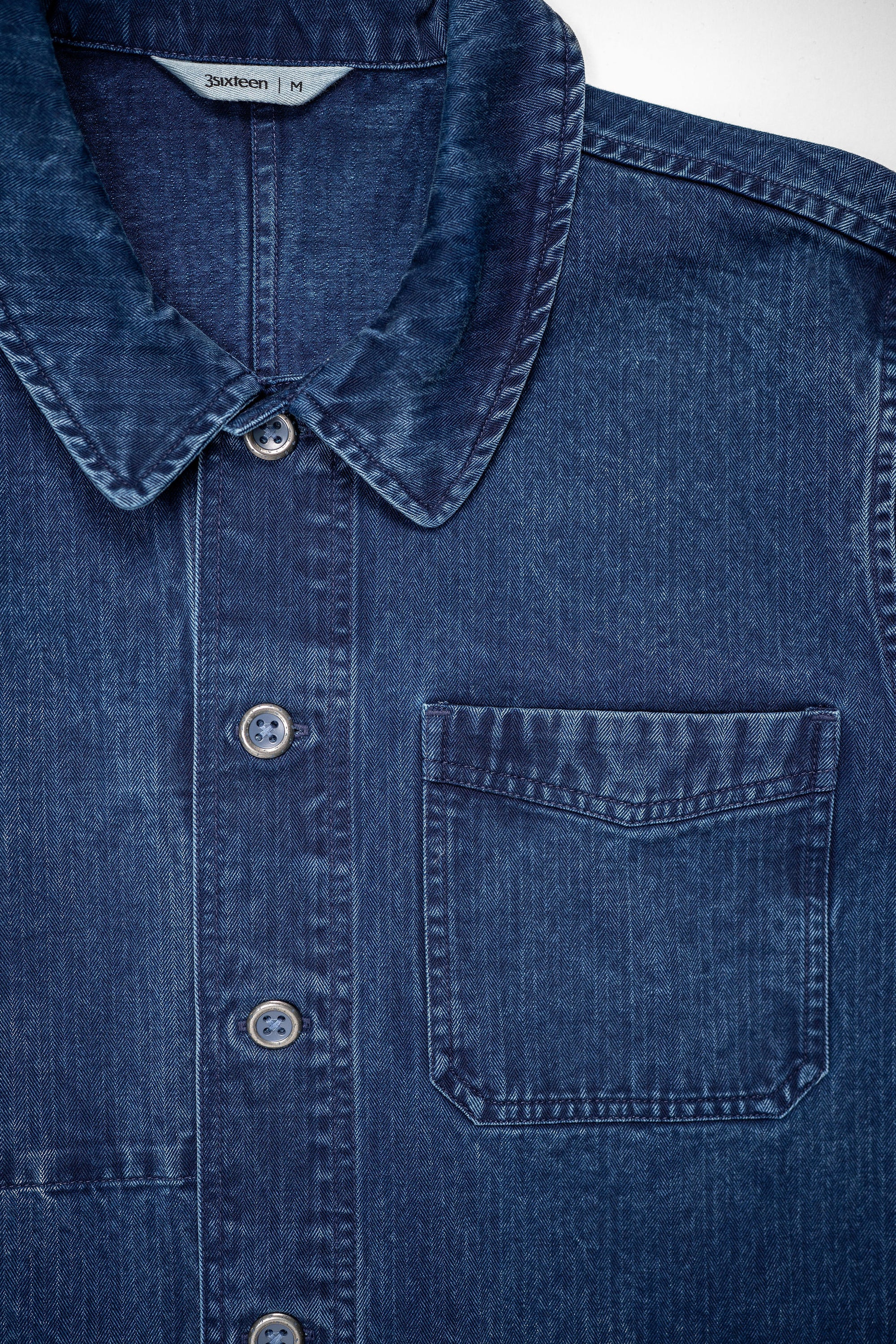 3sixteen French Work Jacket - Indigo