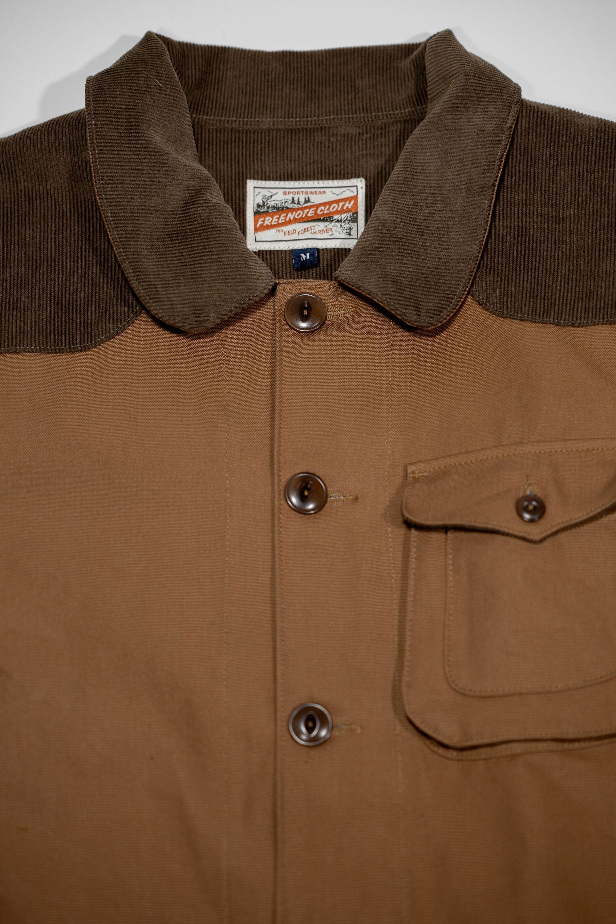 Freenote Cloth Keynot Jacket - Tan Corduroy