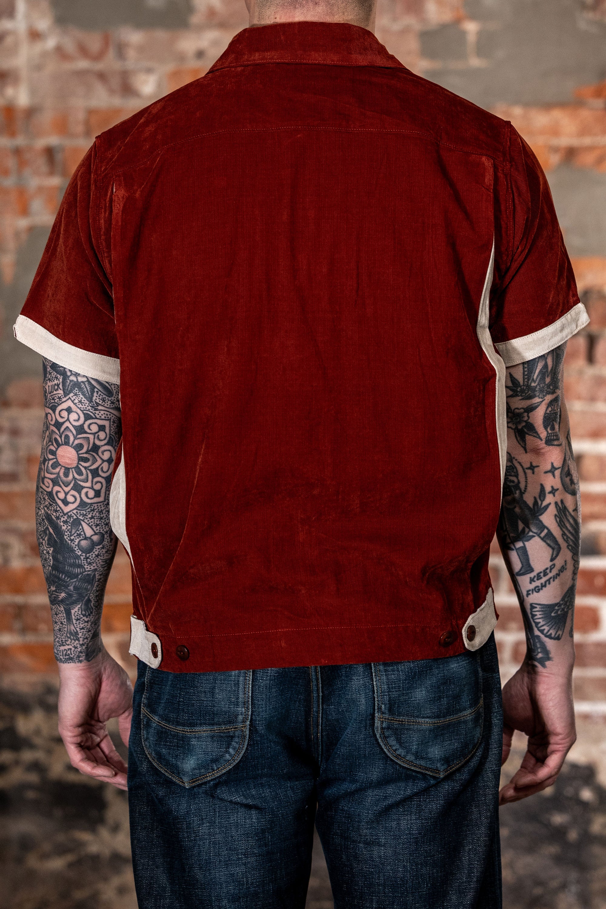 Freenote Cloth Yorba - Maroon Corduroy