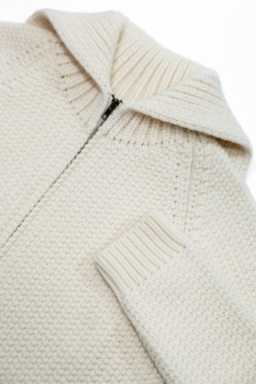 Fleurs de Bagne "Charles" Wool Jacket - Natural