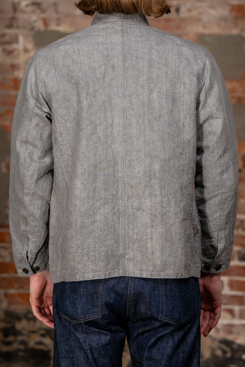 Seuvas "WASHI" Raglan Coverall - Light Charcoal