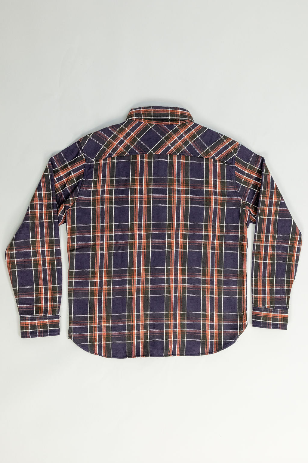 UES 502352 Heavy Flannel Shirt - Purple