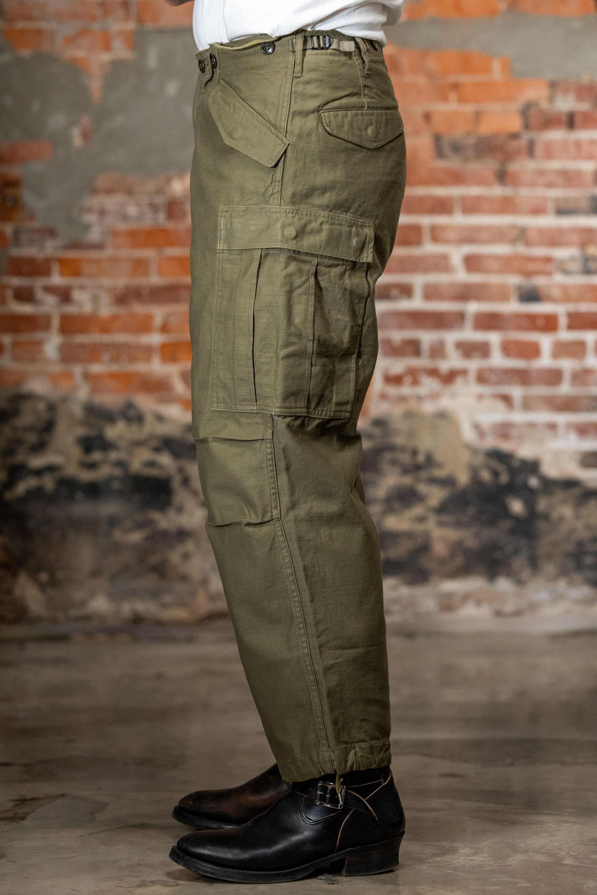 Buzz Rickson's BR42529 M-51 Trousers - Olive - Franklin & Poe