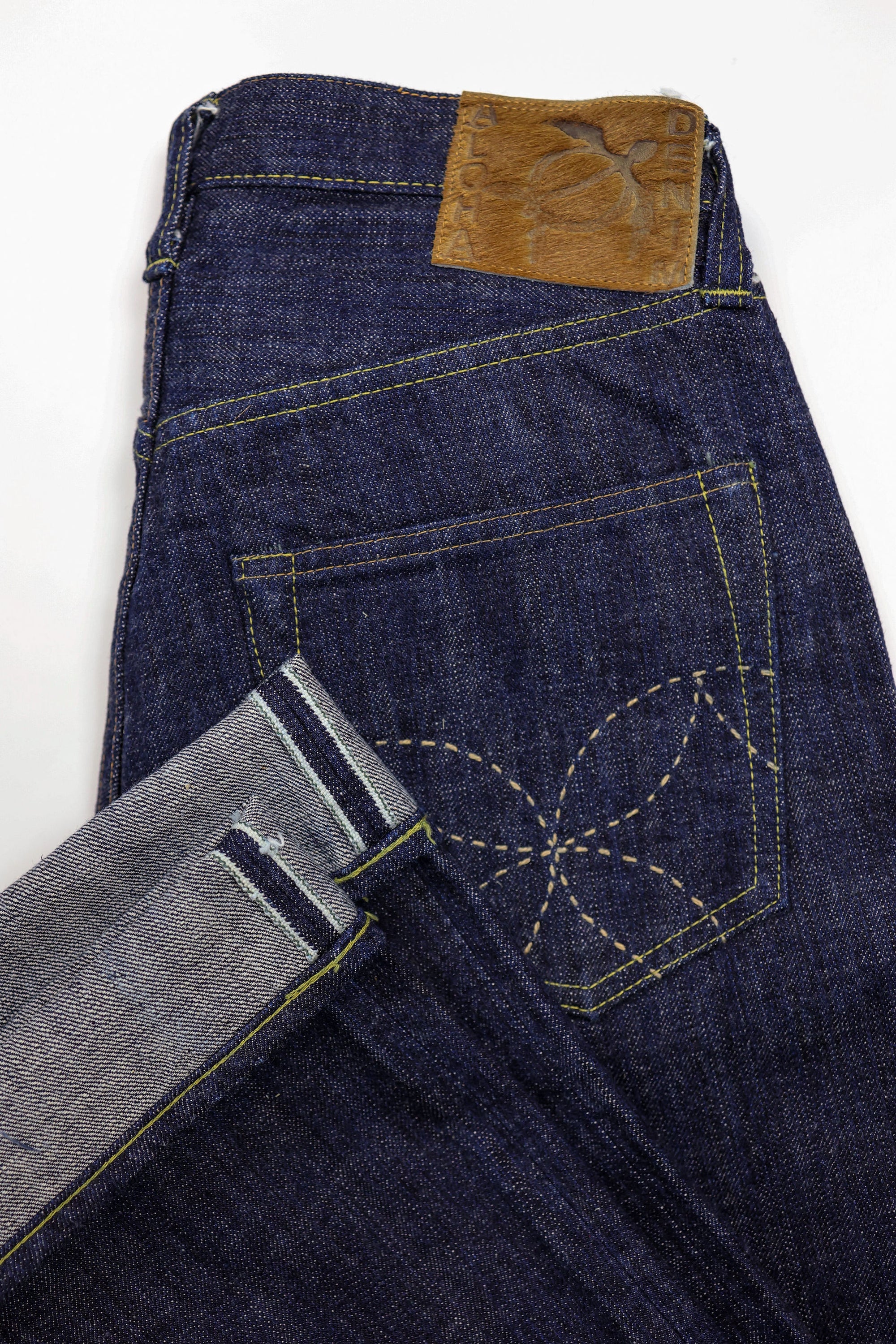 Sugar Cane 14oz Straight Leg Hawaii - Rinsed