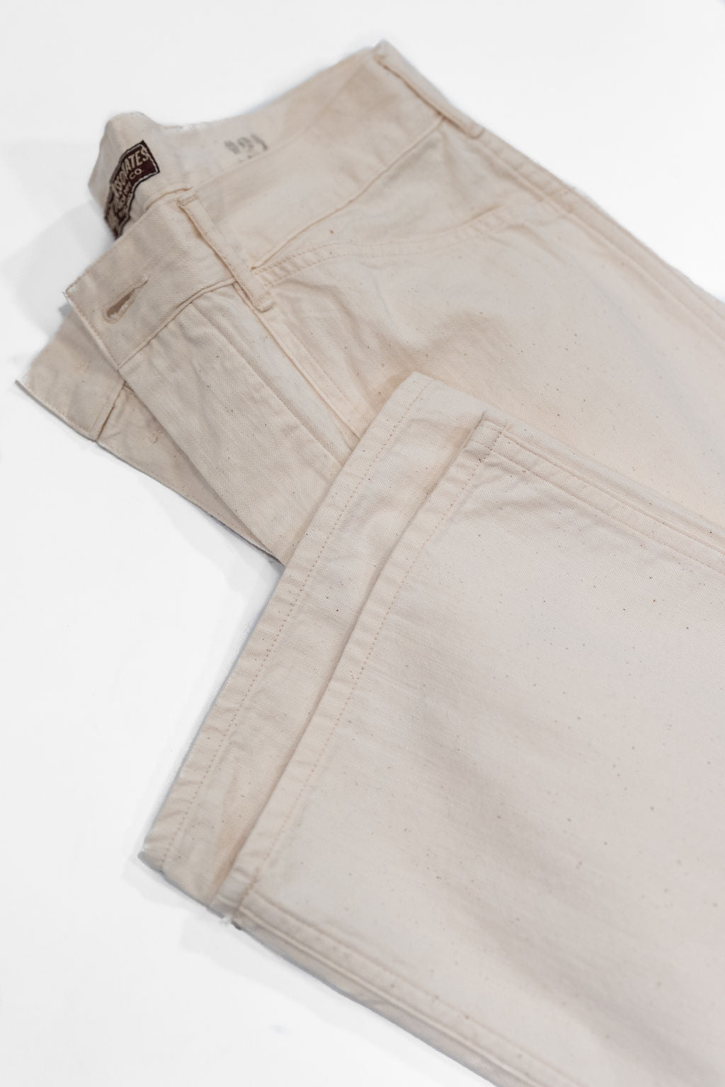 Buzz Rickson's BR42635 White Twill Working Trousers - Off White