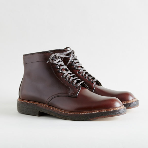Pre-Order FW25) Alden 86062H Plain Toe Boot - Brown Chromexcel
