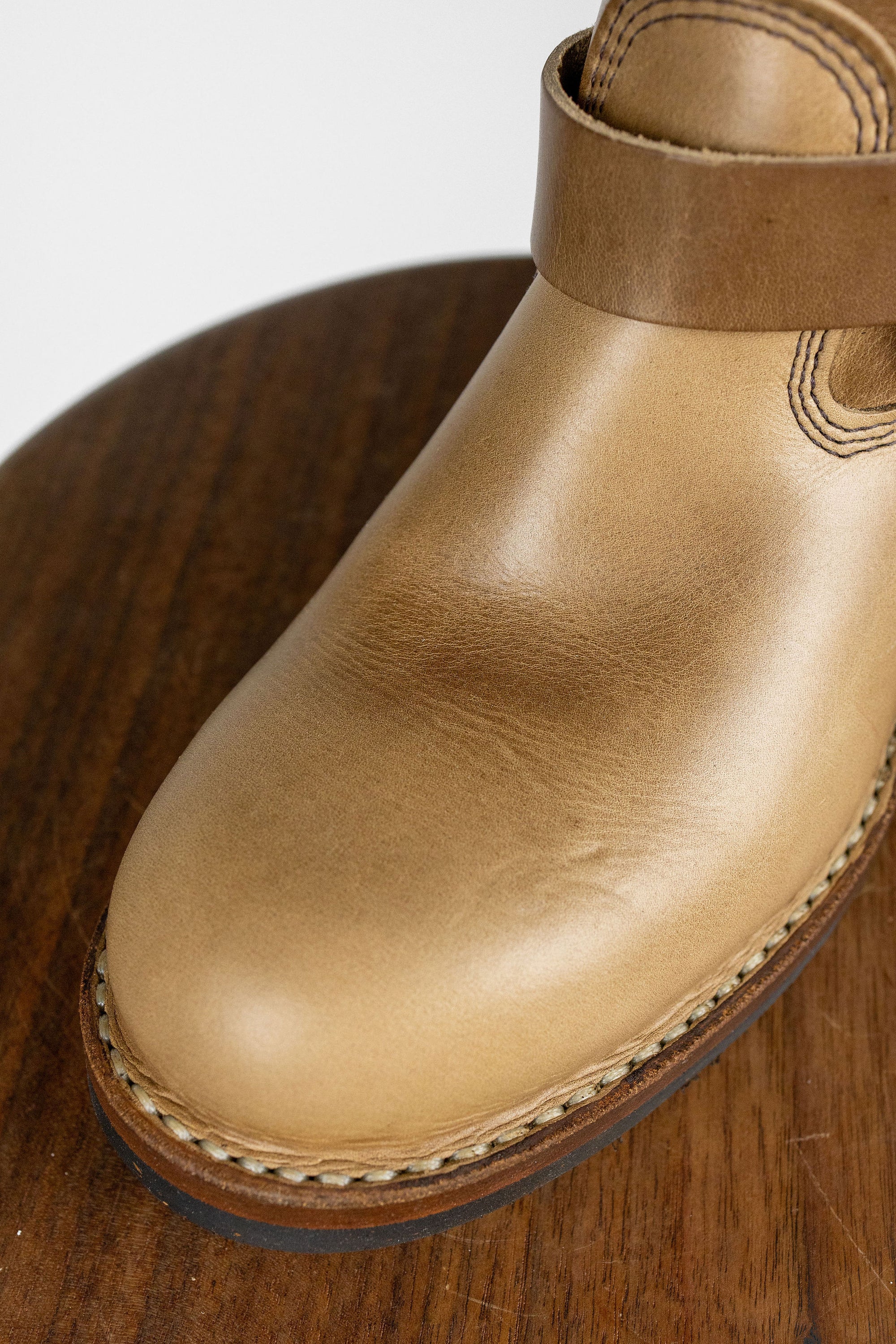 White's Boots x Franklin & Poe Engineer Boot - Natural Chromexcel with Dr. Sole