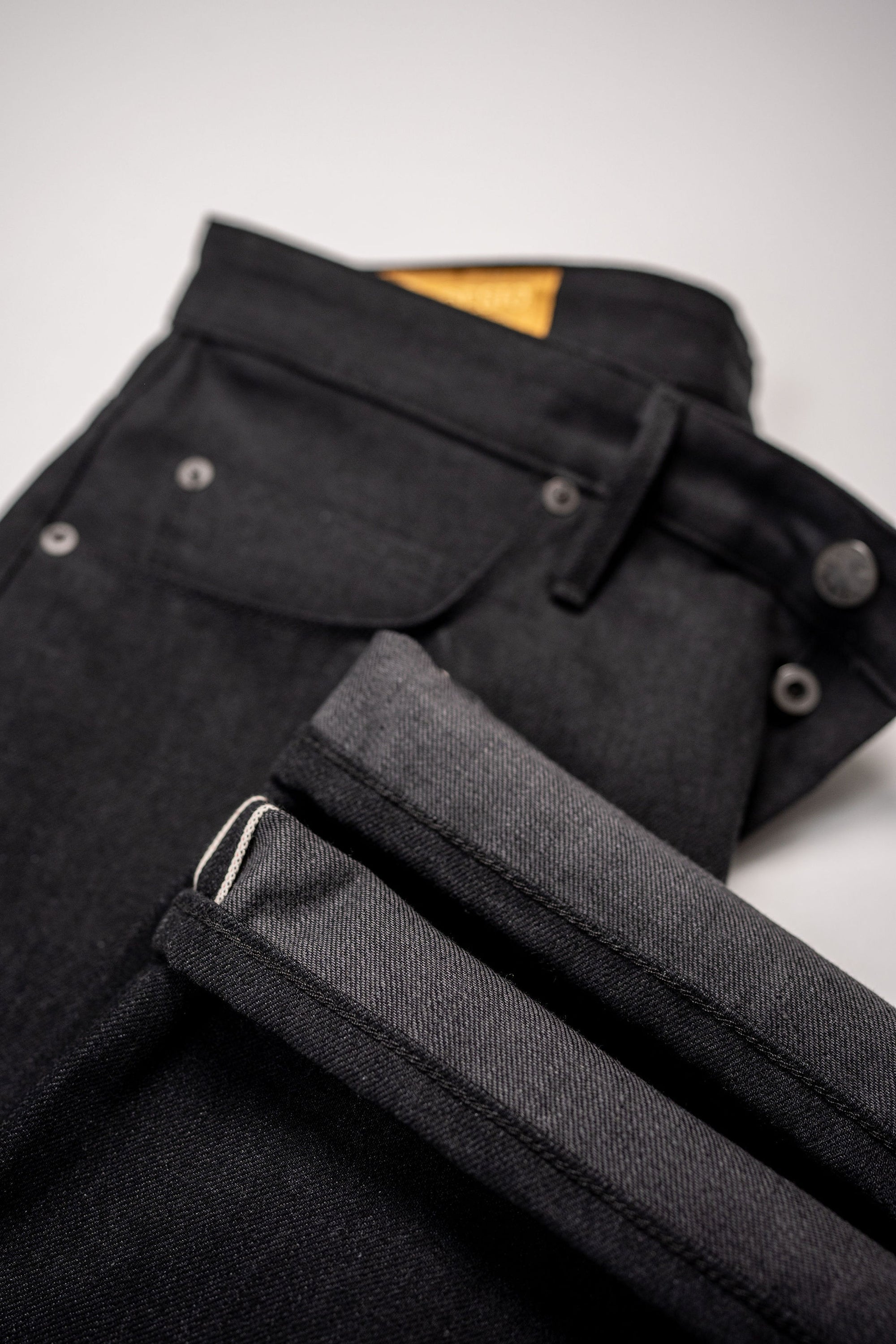 Freenote Cloth Modesto - 14oz Black Grey Denim