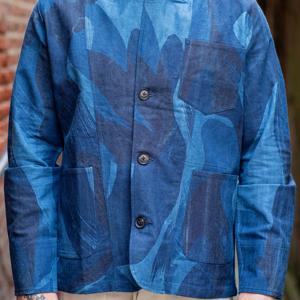 Paintbrush Jacket Indi + Ash Study Jacket - Organic Cotton Canvas Paintbrush Camo ...