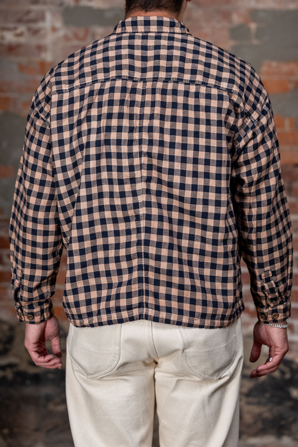 Seuvas Plaid Comfy Shirt - Light Brown