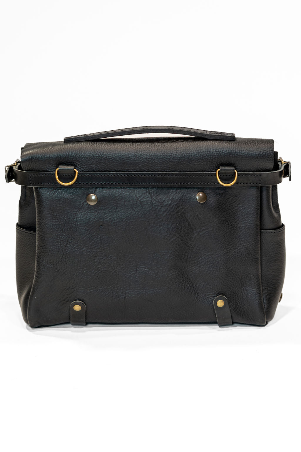 Bleu de Chauffe Postman Bag Eclair M - Black