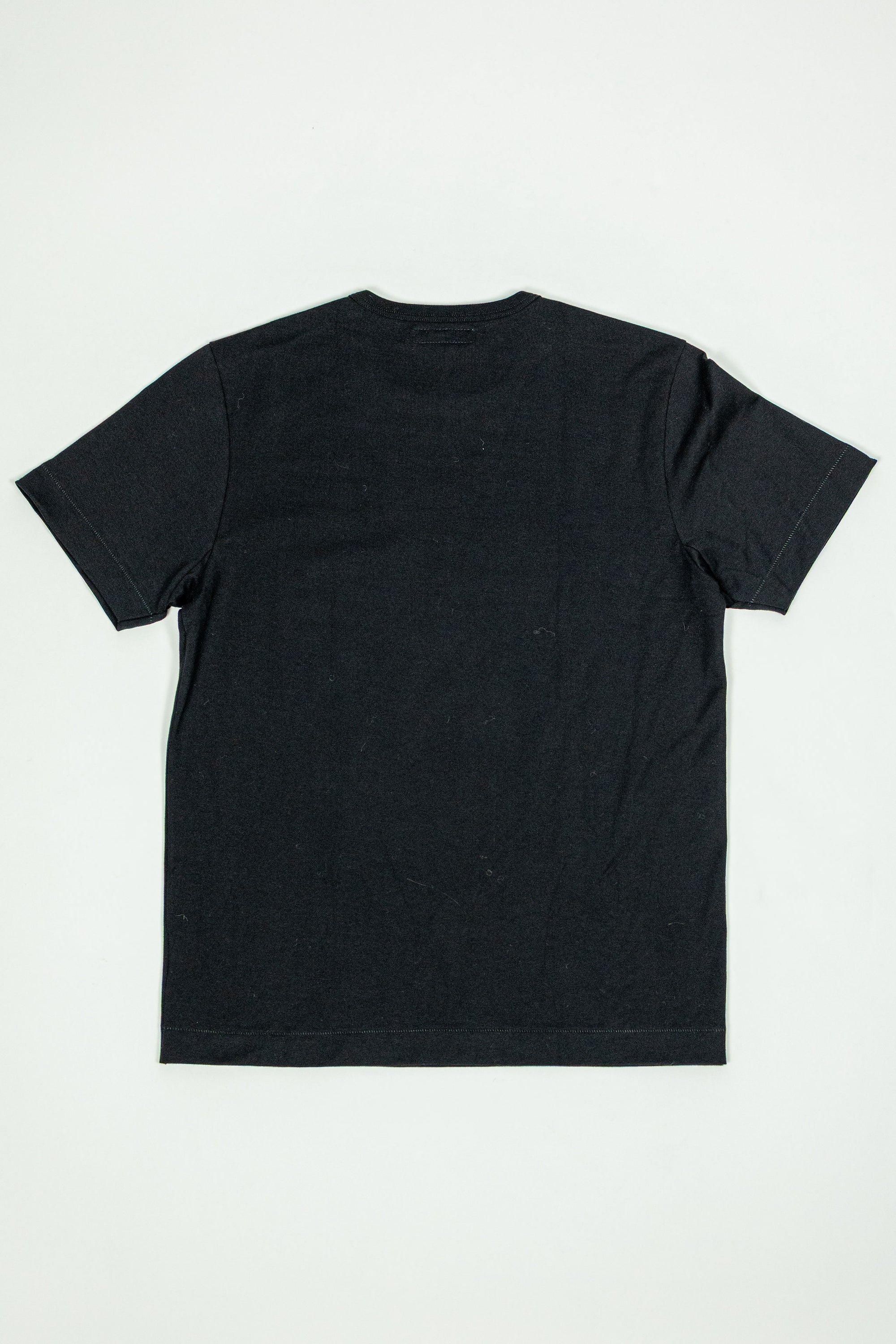Merz b. Schwanen 2M15 Vintage Machine Refined Classic Fit T-Shirt - Deep Black