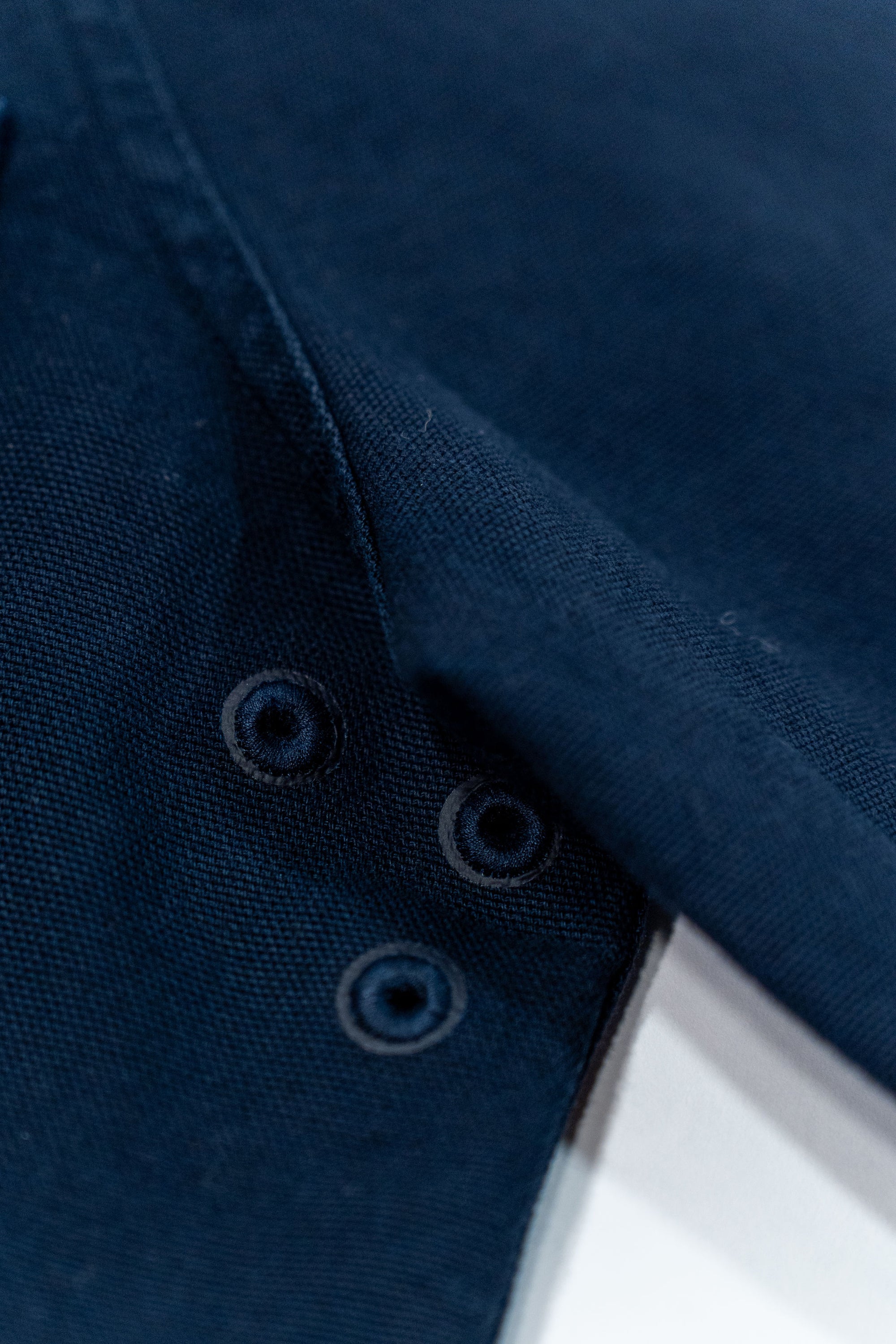 Heimat Textil Journey Coat Contrast Collar - Ink