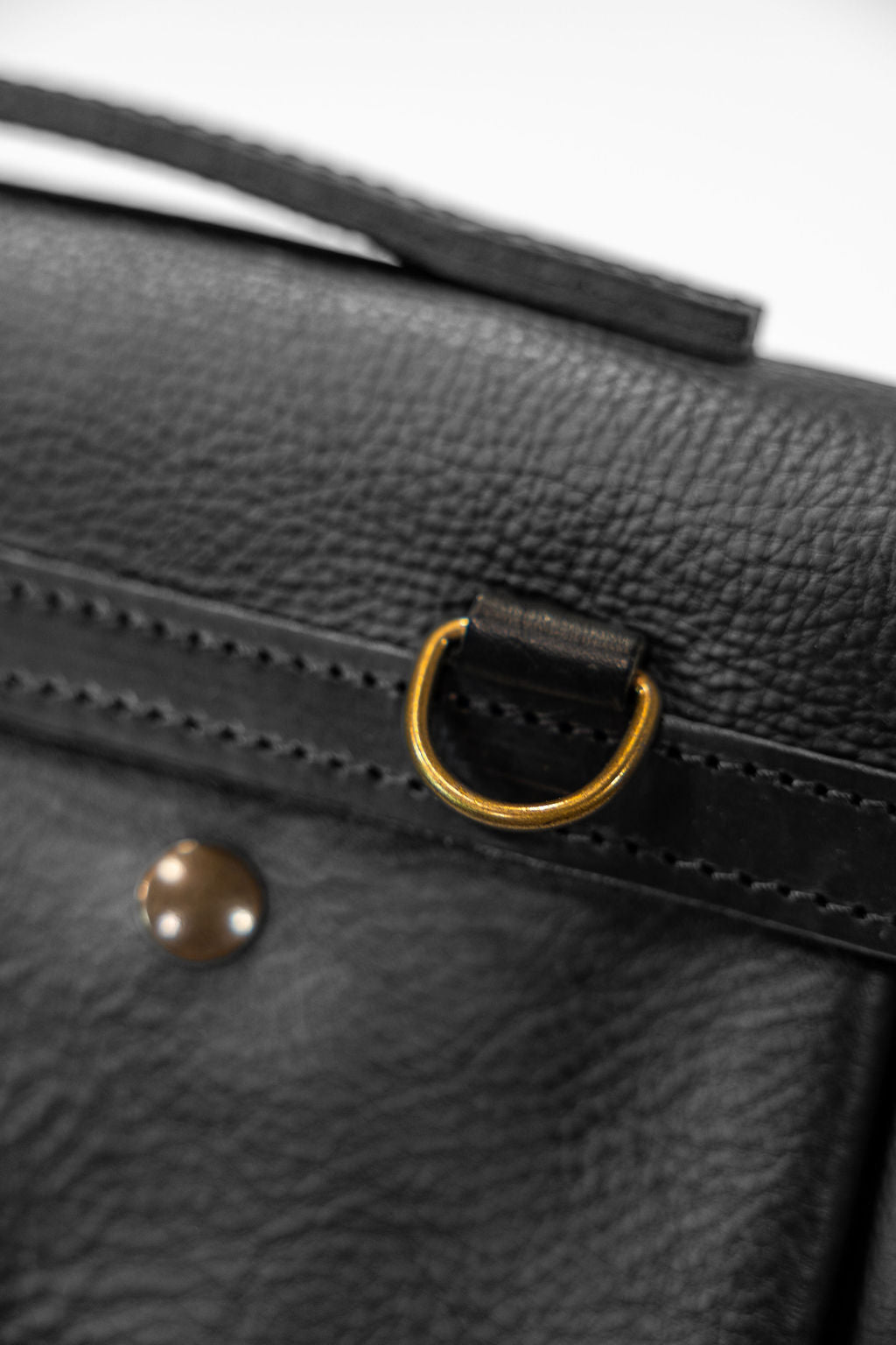 Bleu de Chauffe Postman Bag Eclair M - Black