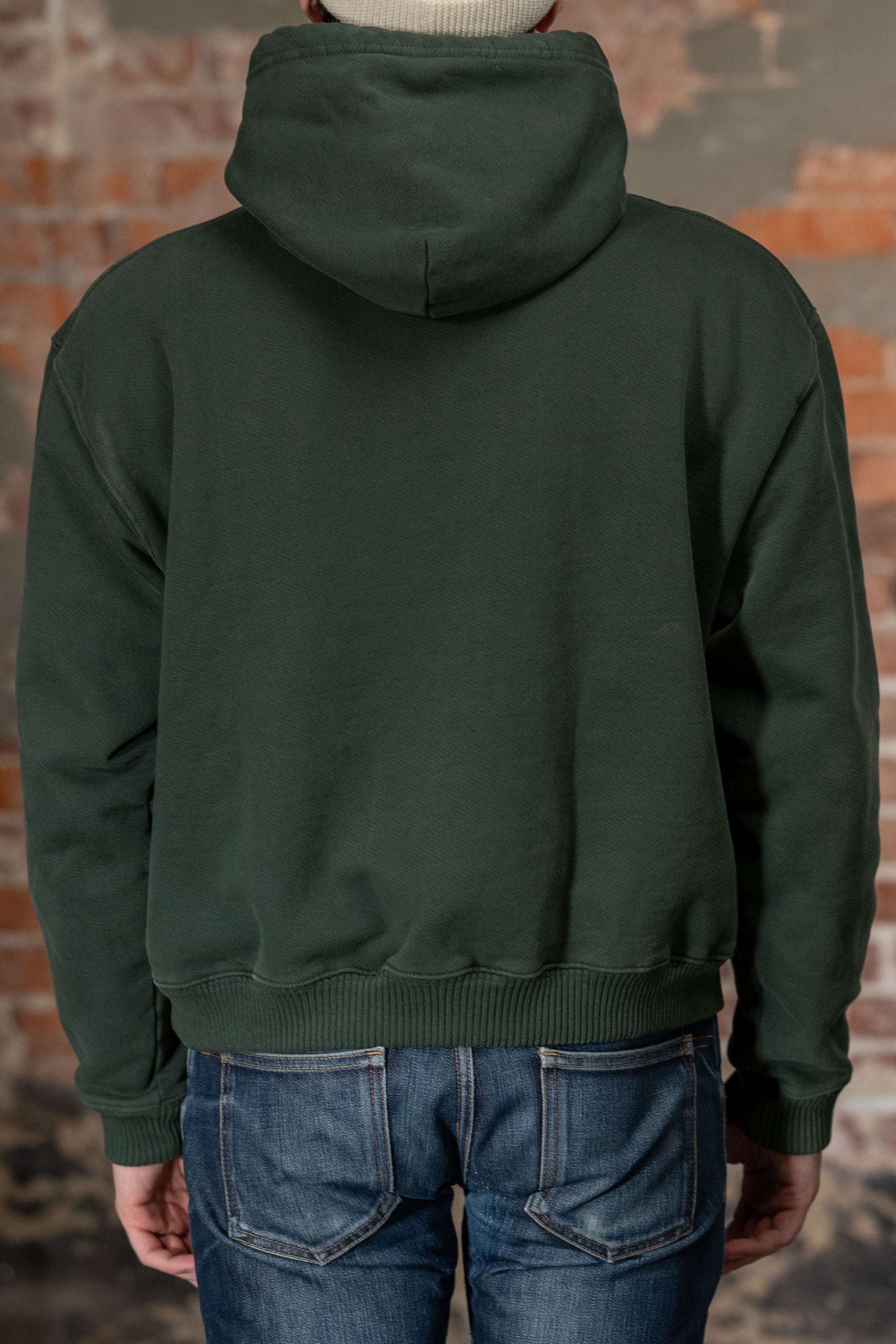 3sixteen Ultraweight Pullover Hoodie - Kombu Green