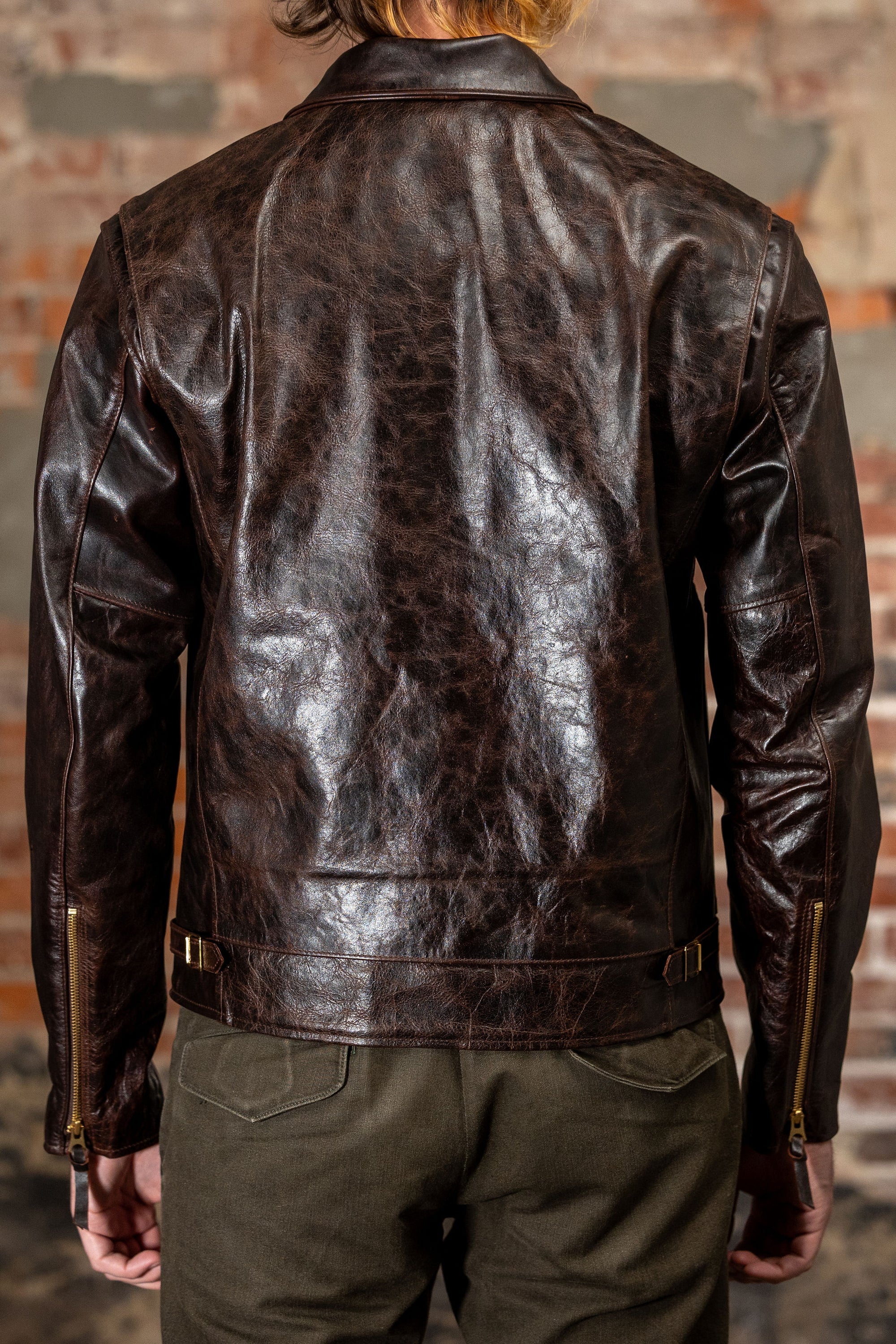 Simmons Bilt x Franklin & Poe Citywide - CF Stead Equus Brown Horsehide