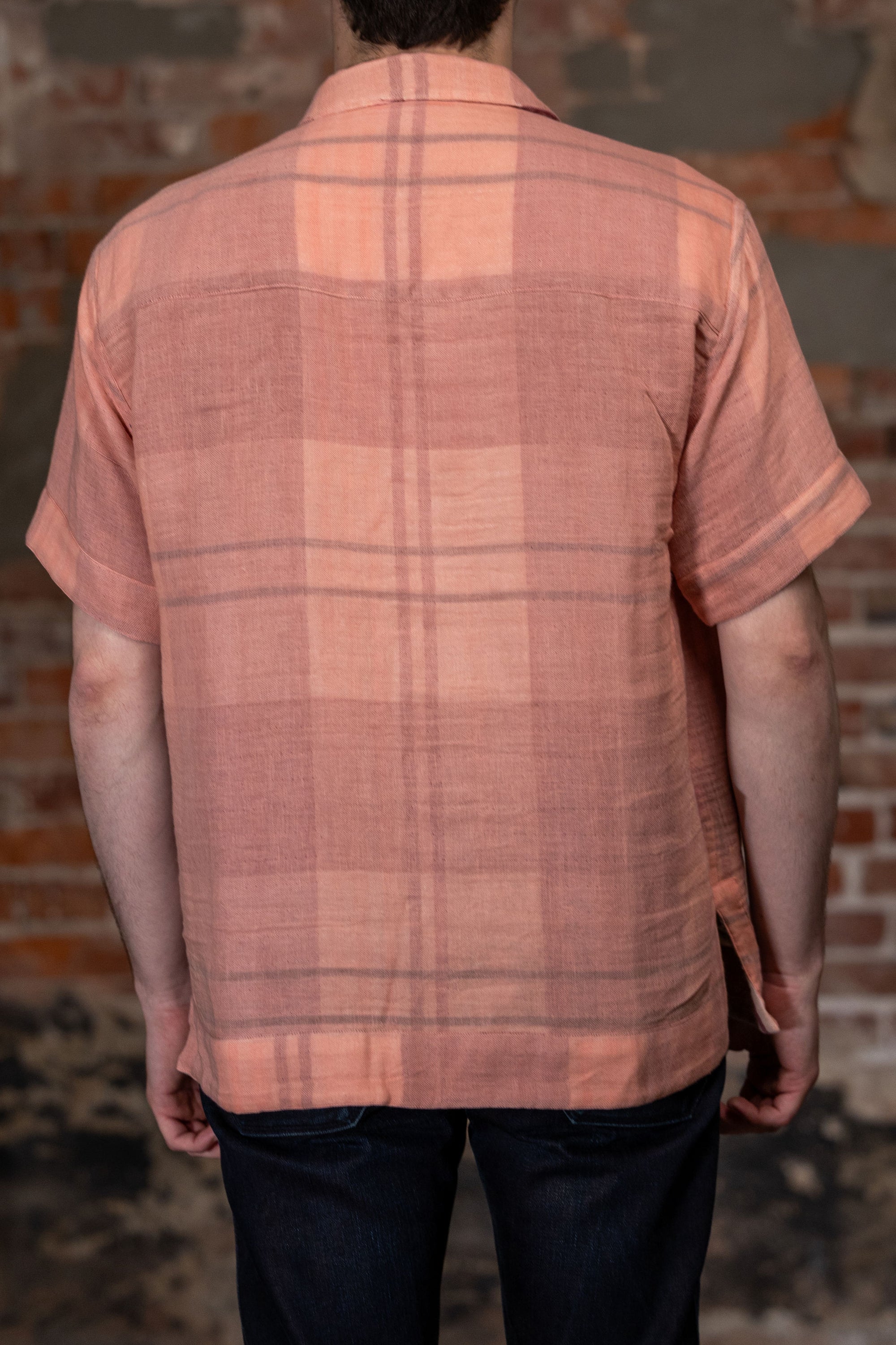 Indi + Ash Reversible Lake Camp Shirt JAC - Handwoven Double Gauze Plaid
