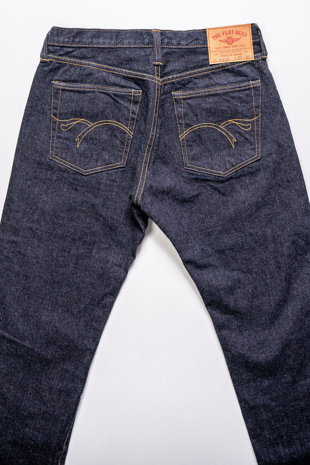 The Flat Head FN-3009 Slim Straight - 14.5oz Selvedge Denim (One Washed)