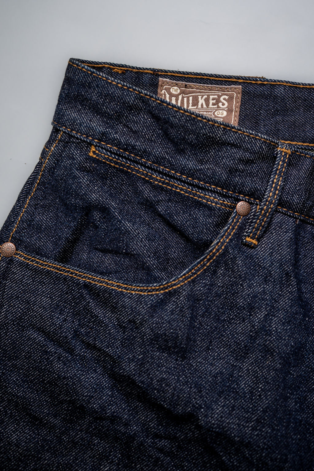 Freenote Cloth Wilkes - 15oz Rinsed Denim