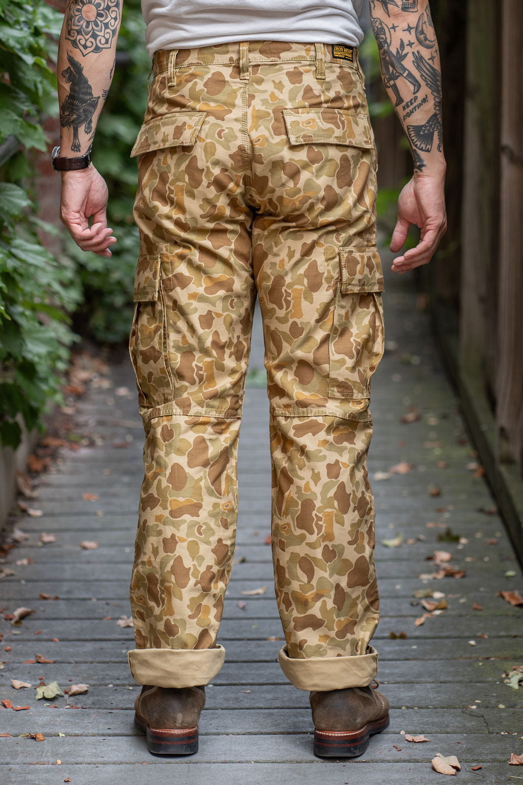 Iron Heart IH 737 DHC Satin Camouflage Cargo Pants Duck Hunter