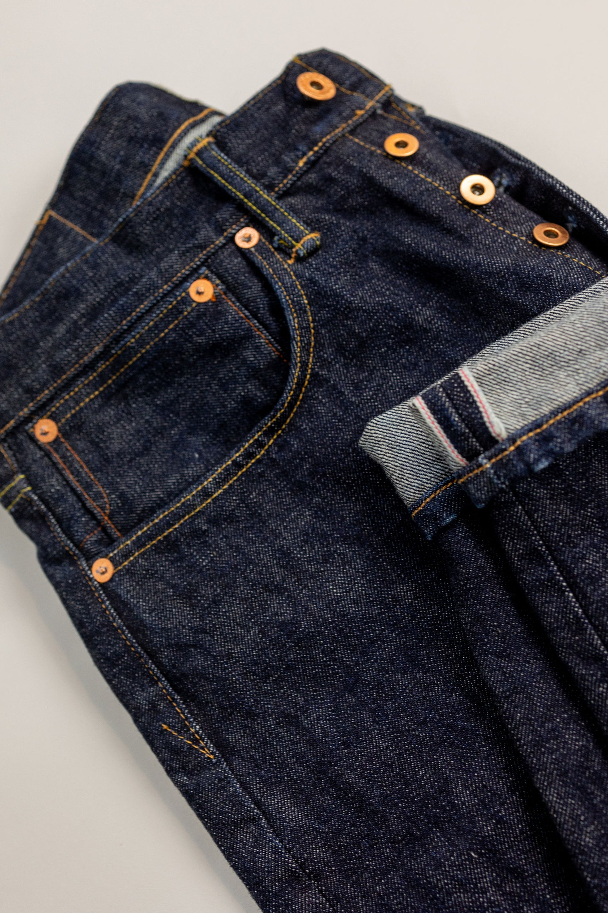 Indigofera x Franklin & Poe 8th Anniversary Kirk - 18oz Shiroyama Selvedge Denim