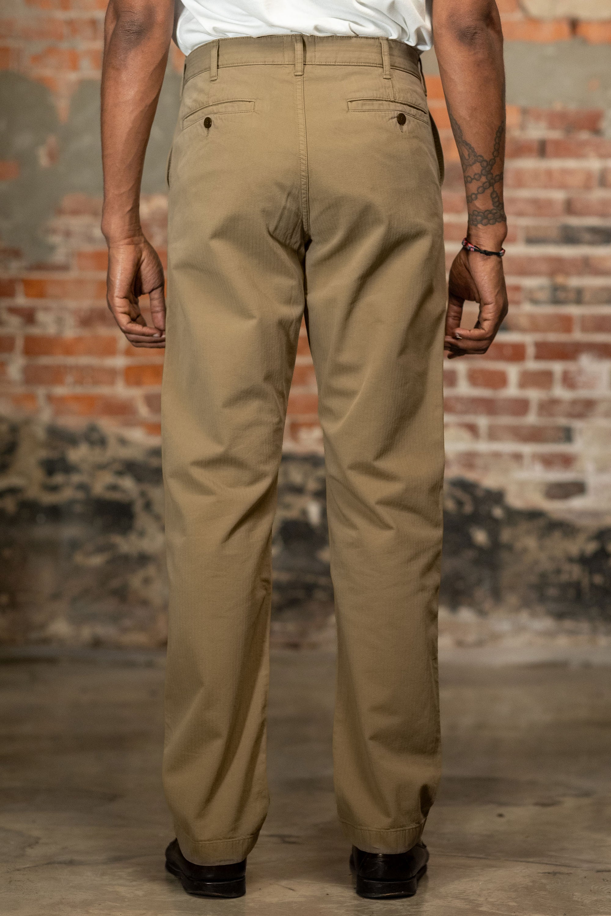Heimat Textil Journey Pant Jet Pocket - Herringbone Desert
