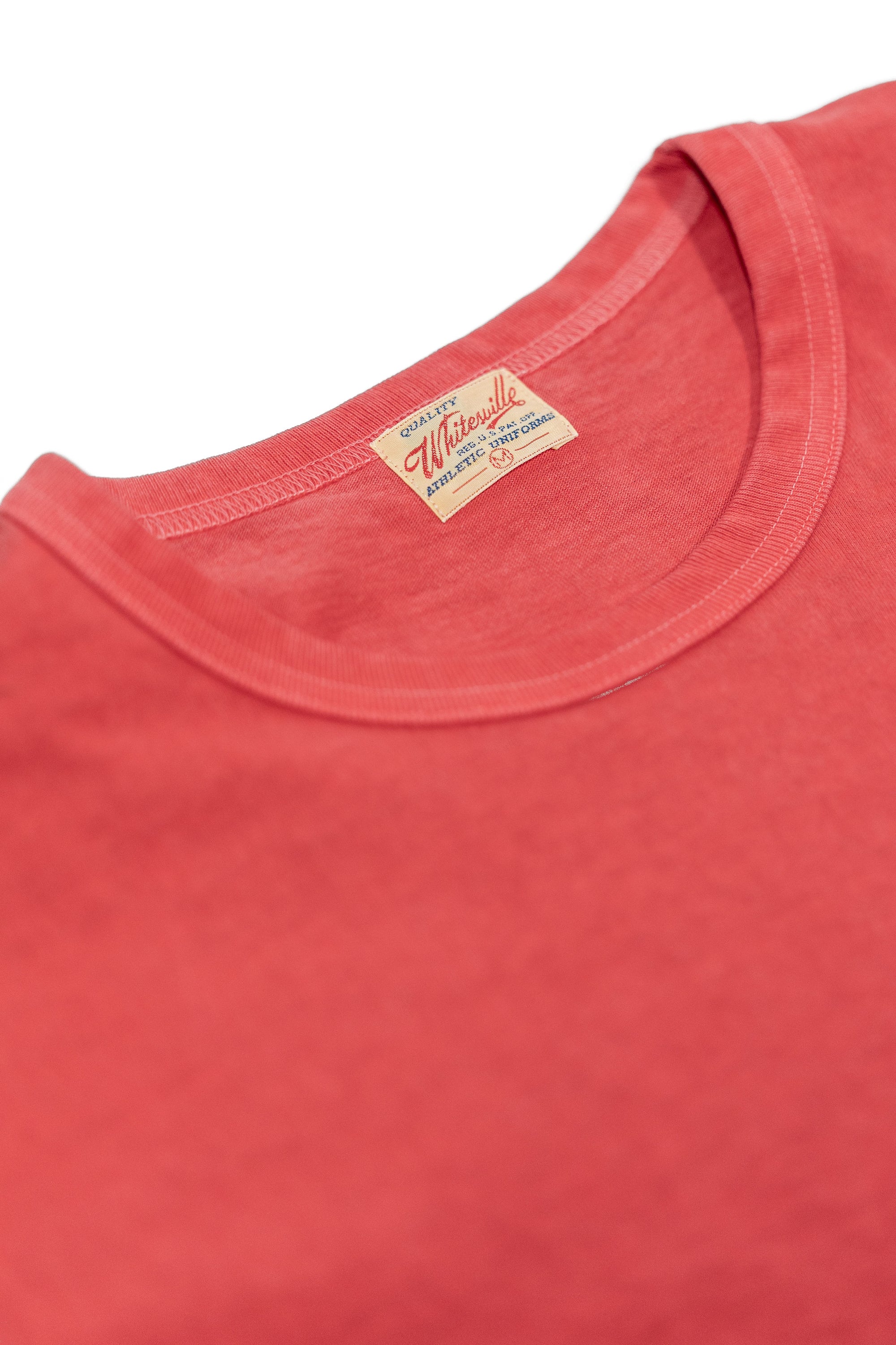 Whitesville WV79531 Pigment Dye Pocket T-Shirt - Red