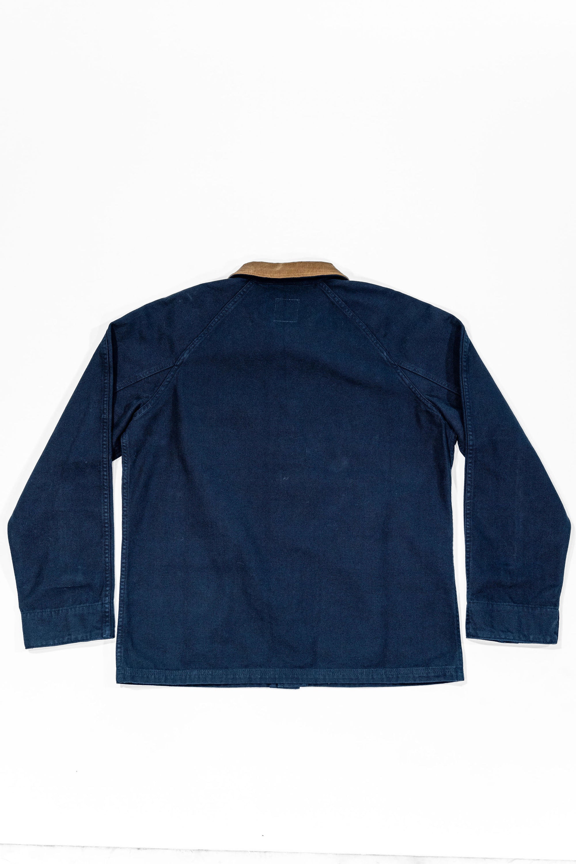 Heimat Textil Journey Coat Contrast Collar - Ink