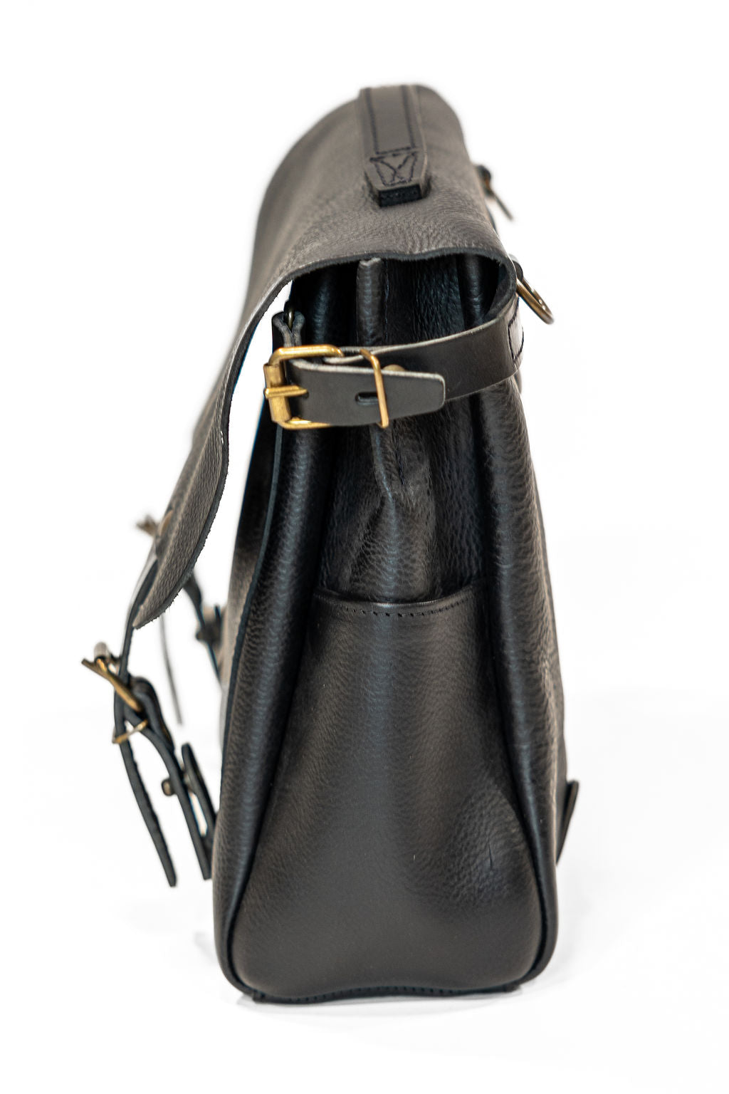 Bleu de Chauffe Postman Bag Eclair M - Black